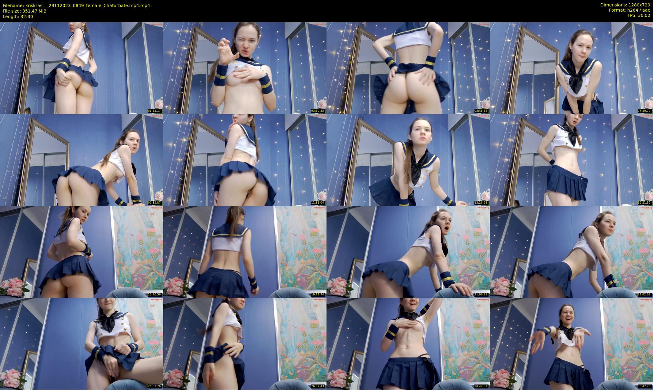 kriskras__ — 33 minute Chaturbate female cam show recording, 720p, Nov 29, 2023