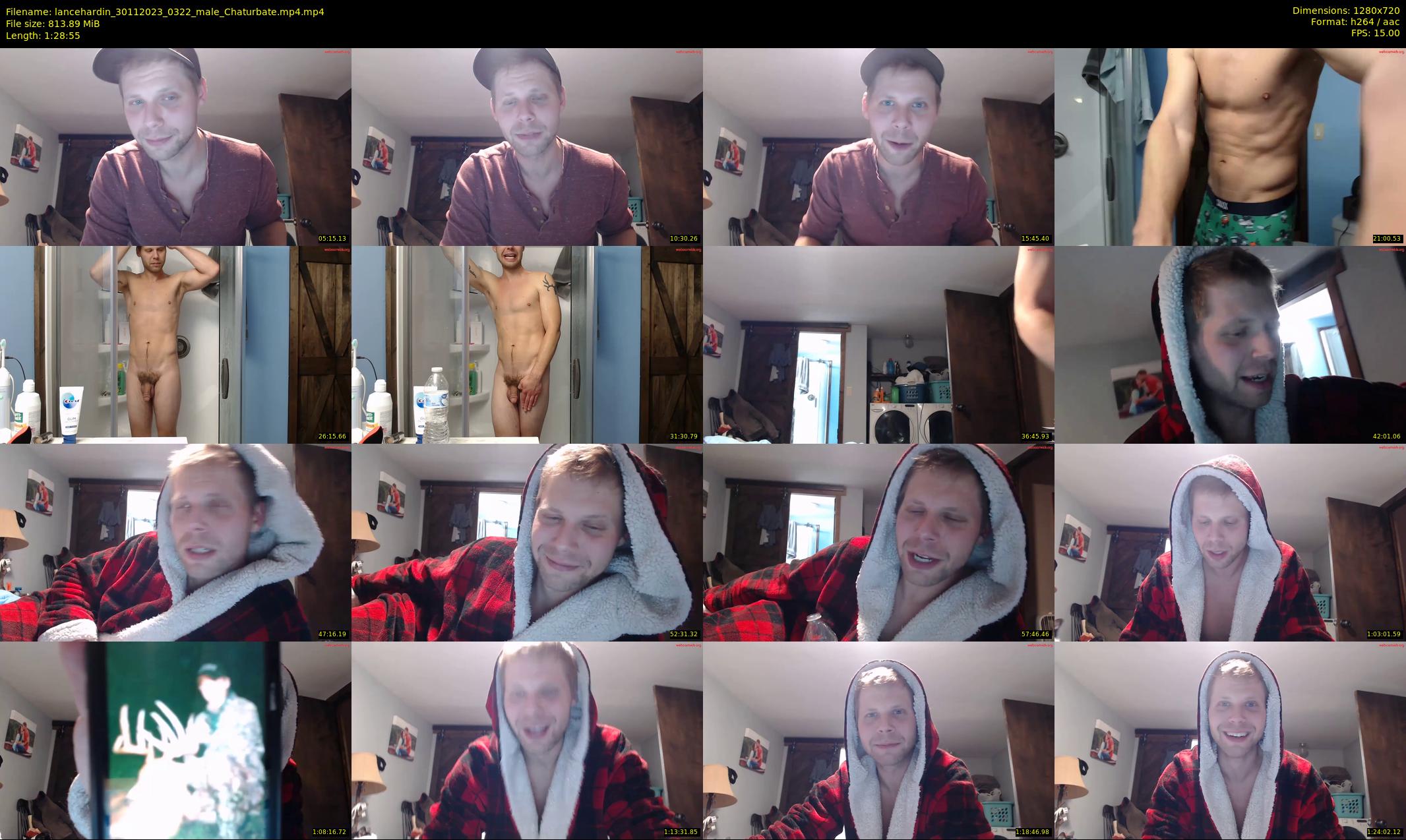 lancehardin — 89 minute Chaturbate male cam show recording, 720p, Nov 30, 2023