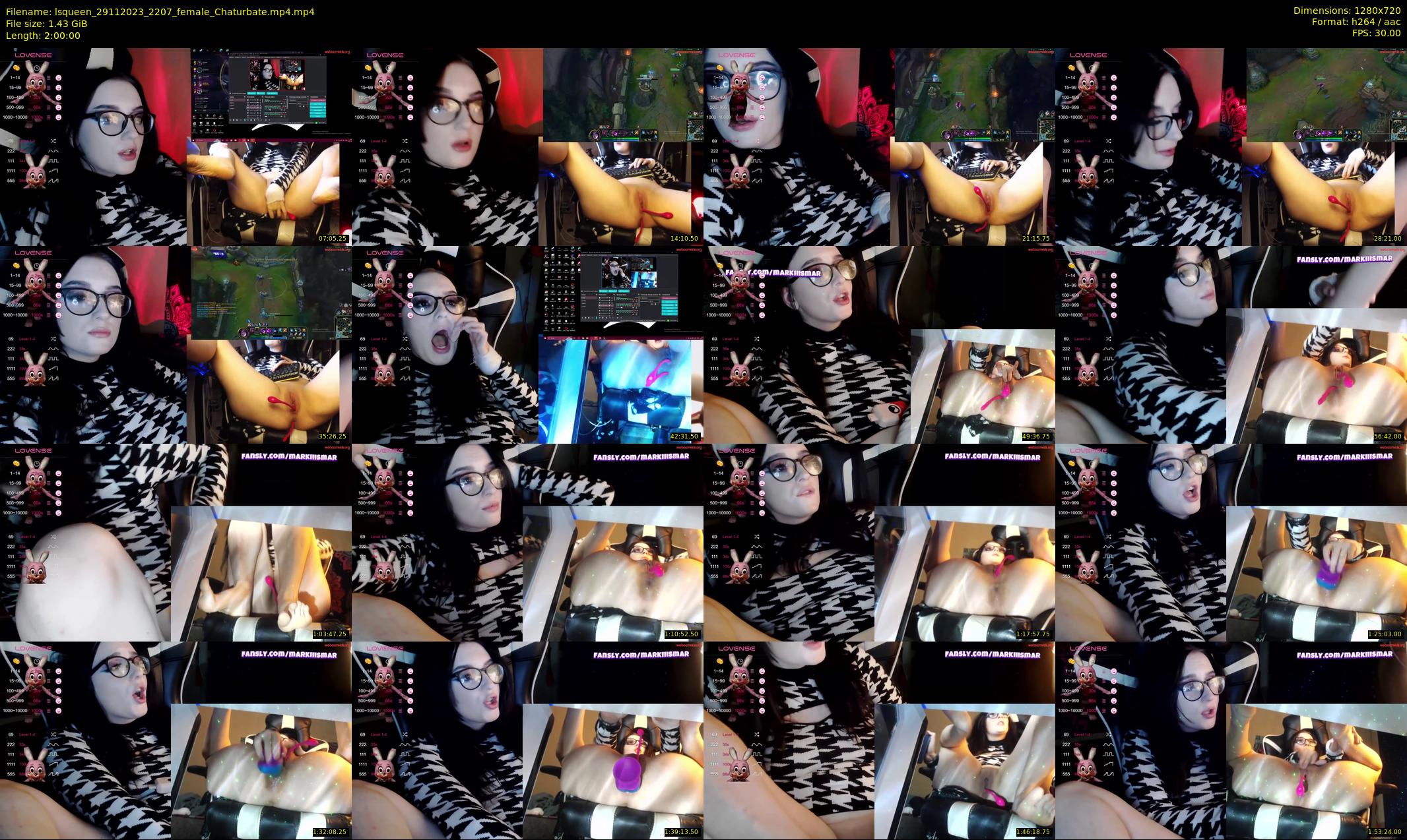 lsqueen — 120 minute Chaturbate female cam show recording, 720p, Nov 29, 2023