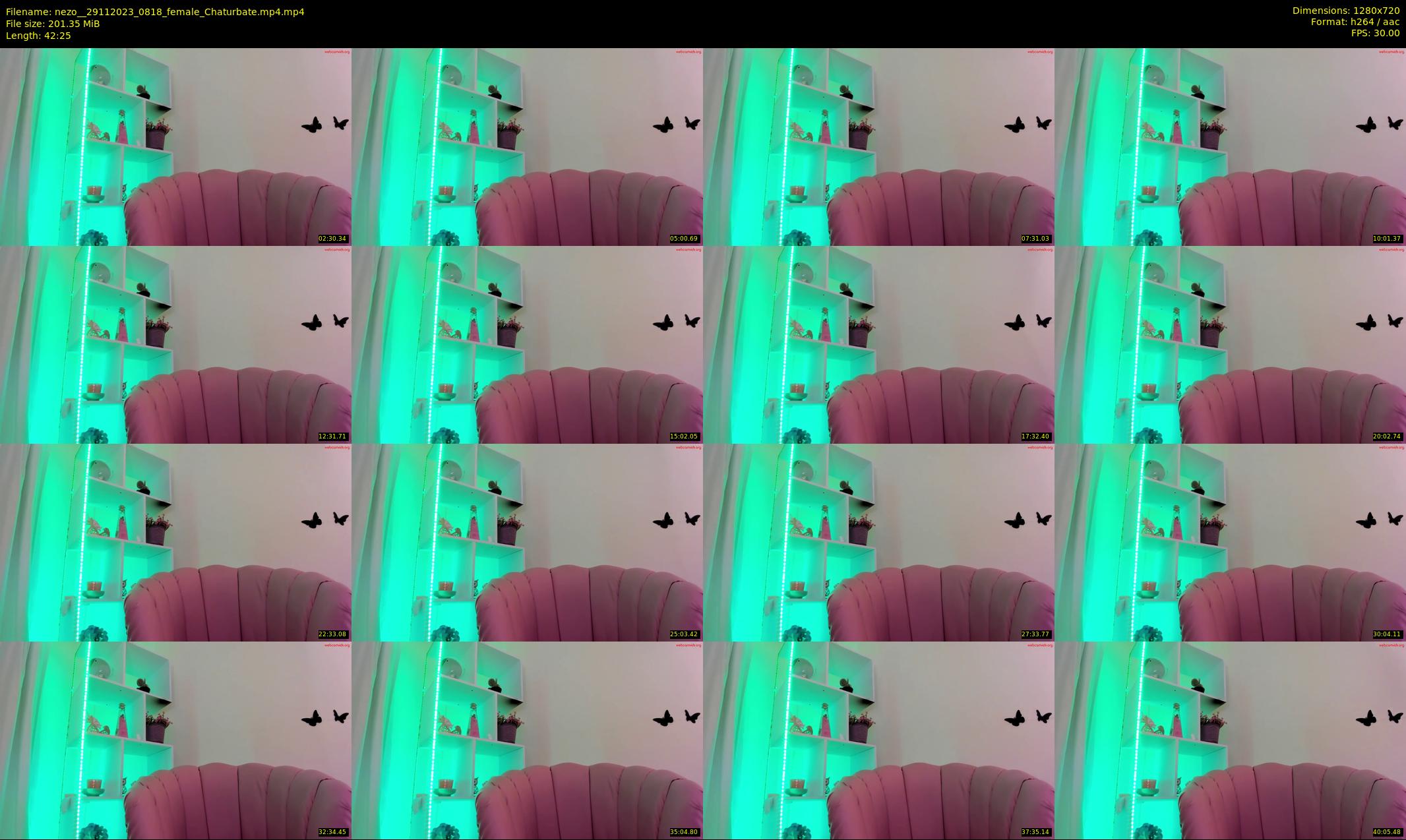 nezo_ — 43 minute Chaturbate female cam show recording, 720p, Nov 29, 2023
