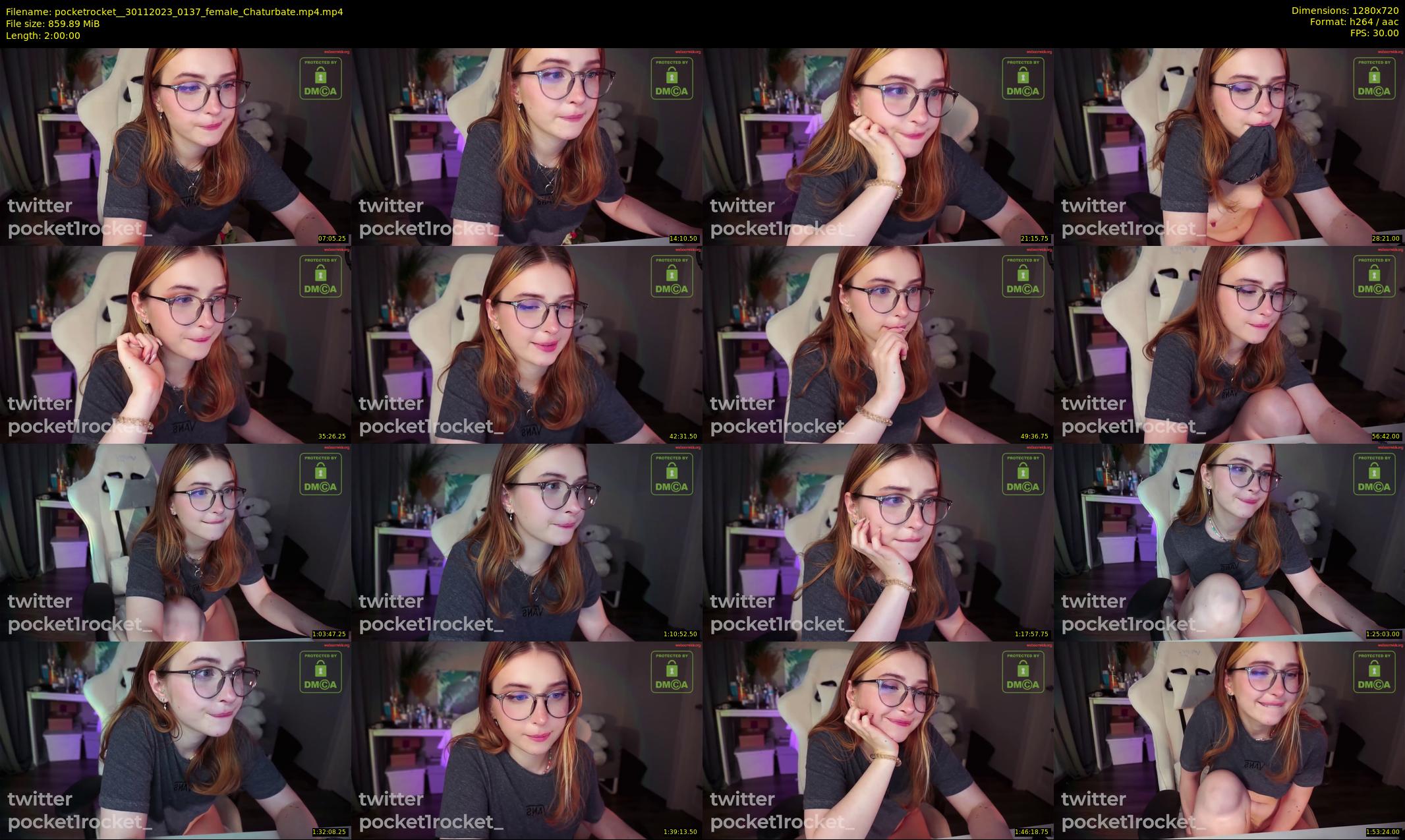 pocketrocket_ — 120 minute Chaturbate female cam show recording, 720p, Nov 30, 2023