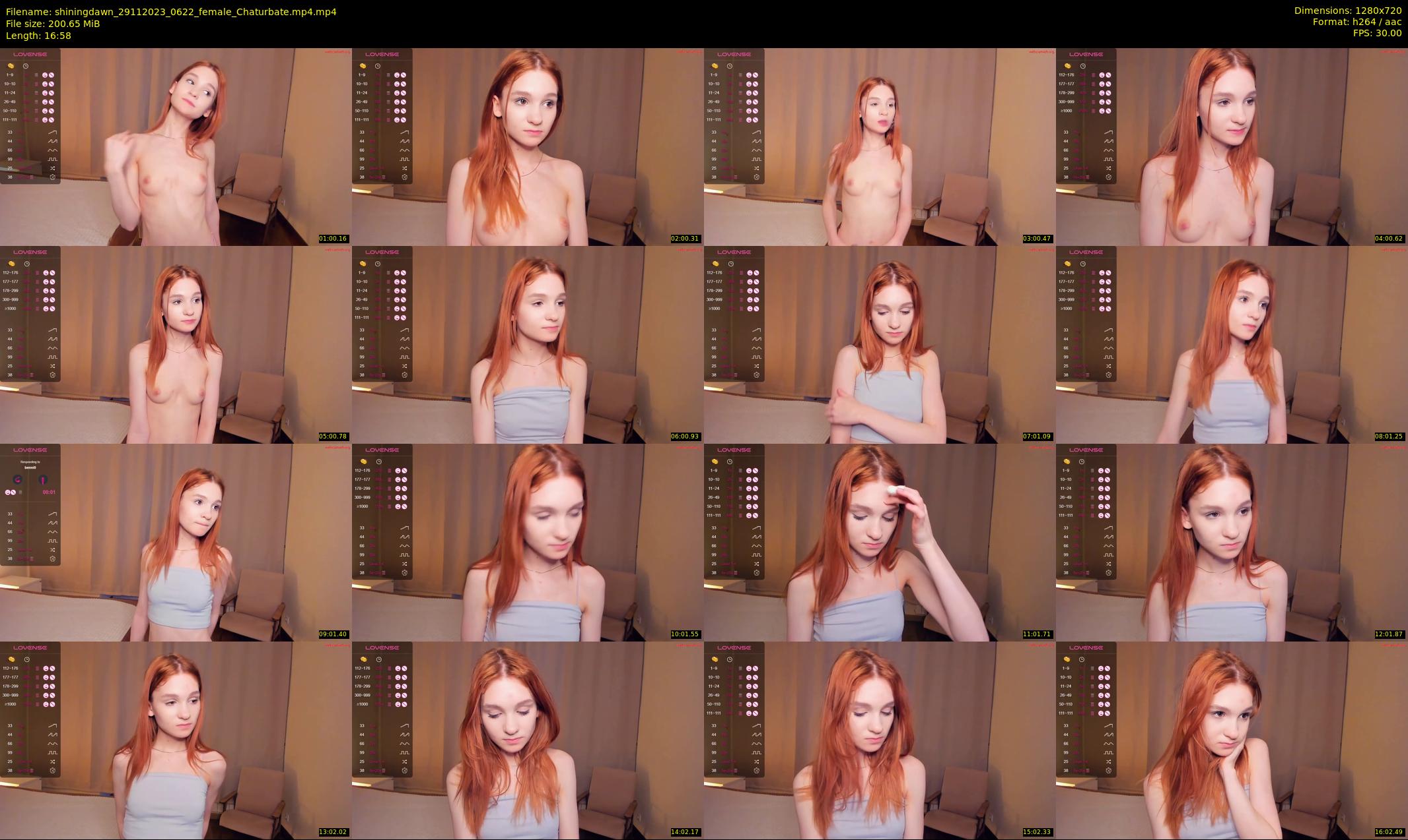 shiningdawn — 17 minute Chaturbate female cam show recording, 720p, Nov 29, 2023