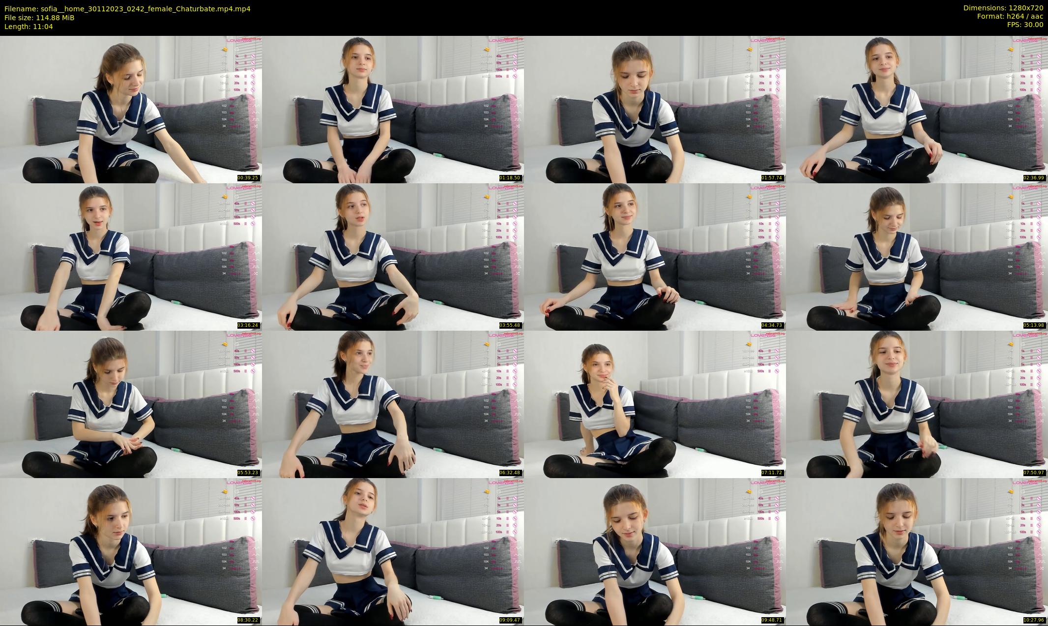 sofia__home — 12 minute Chaturbate female cam show recording, 720p, Nov 30, 2023