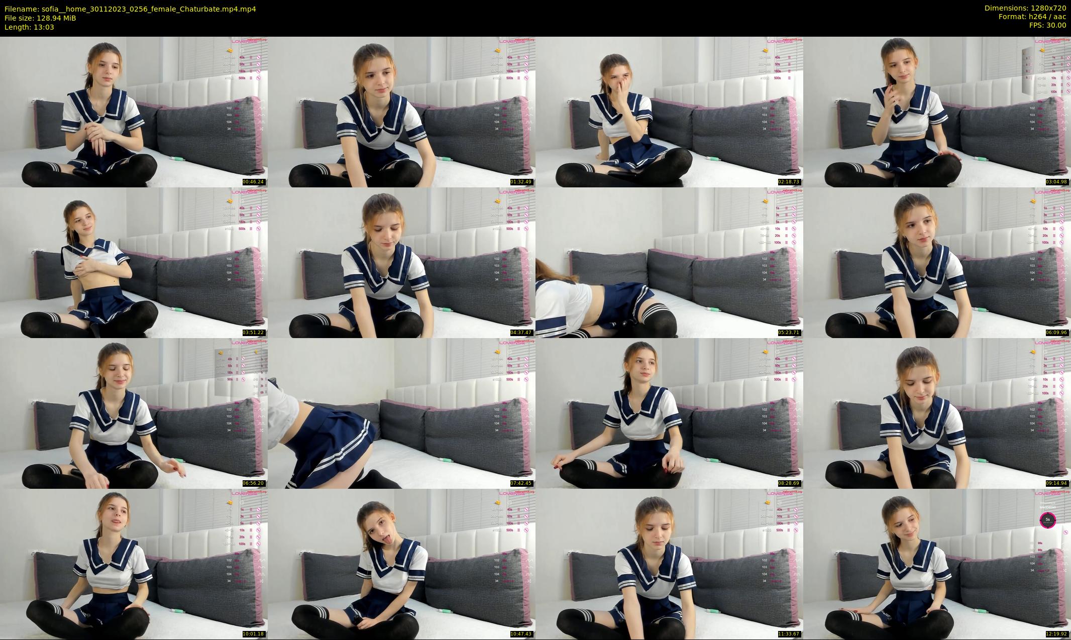 sofia__home — 14 minute Chaturbate female cam show recording, 720p, Nov 30, 2023