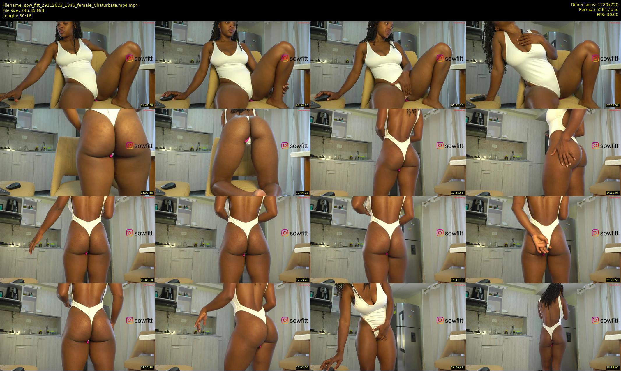sow_fitt — 31 minute Chaturbate female cam show recording, 720p, Nov 29, 2023