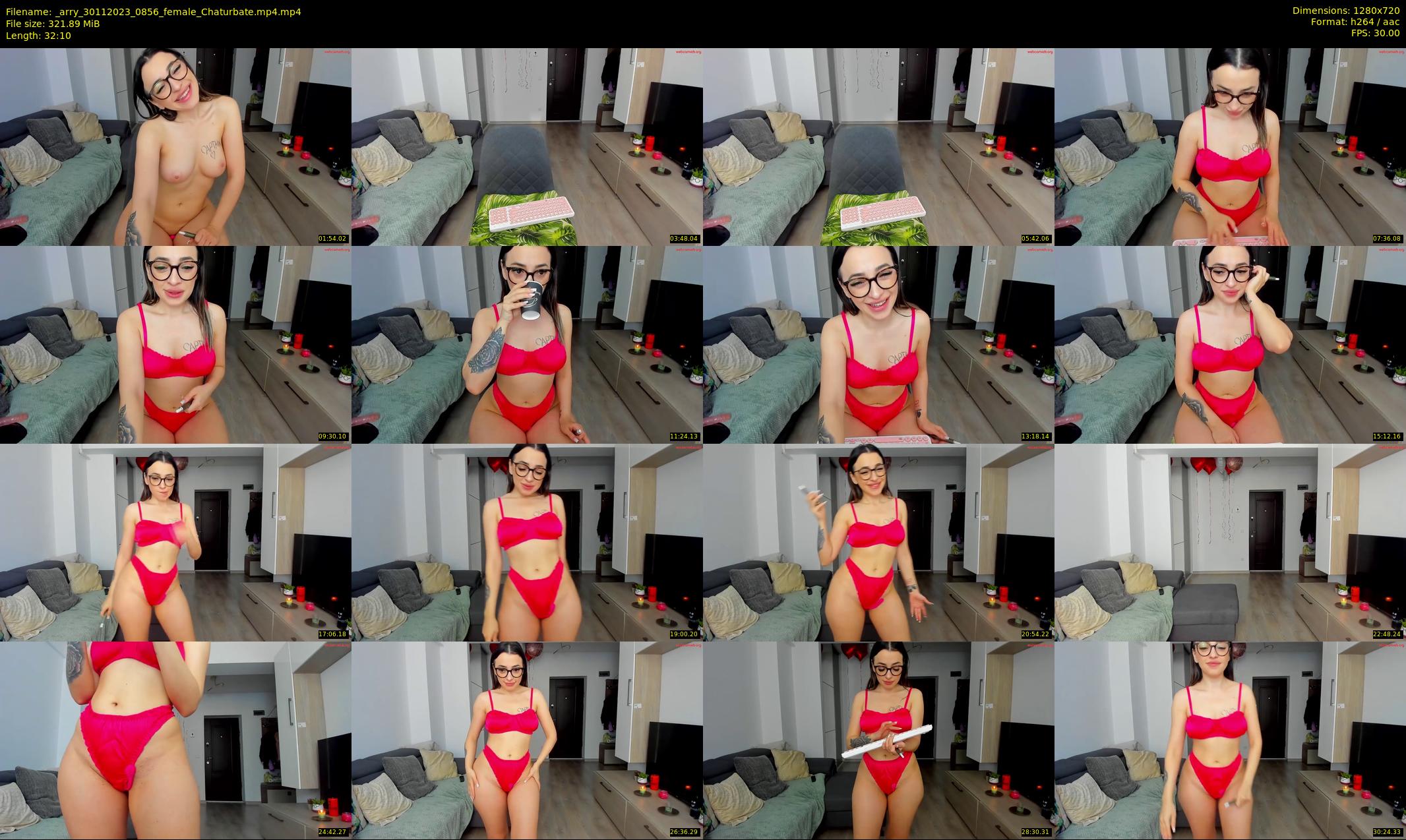 _arry — 33 minute Chaturbate female cam show recording, 720p, Nov 30, 2023