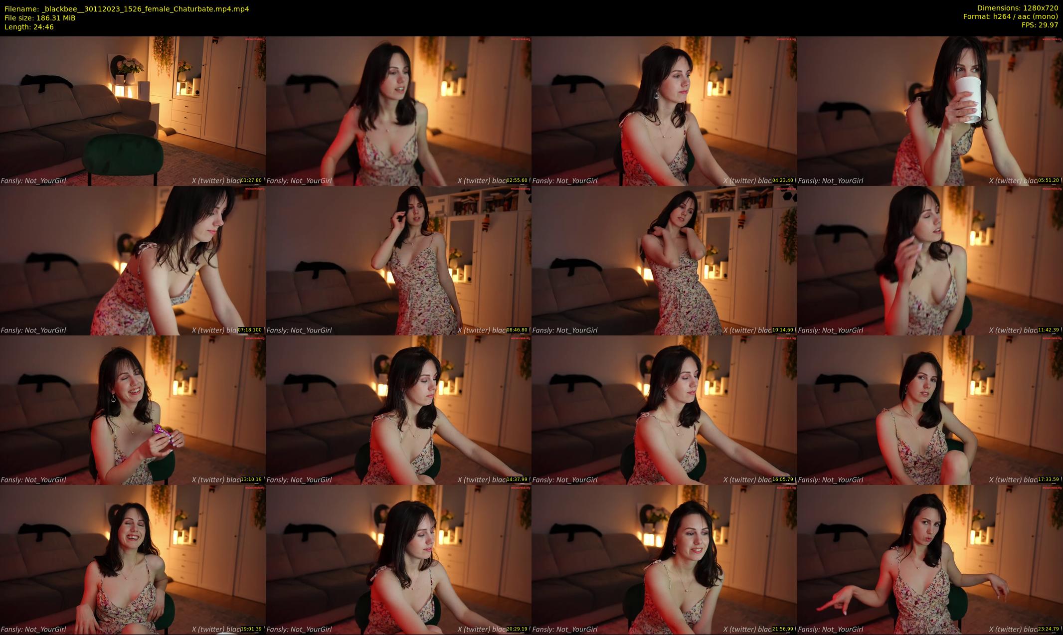 _blackbee_ — 25 minute Chaturbate female cam show recording, 720p, Nov 30, 2023