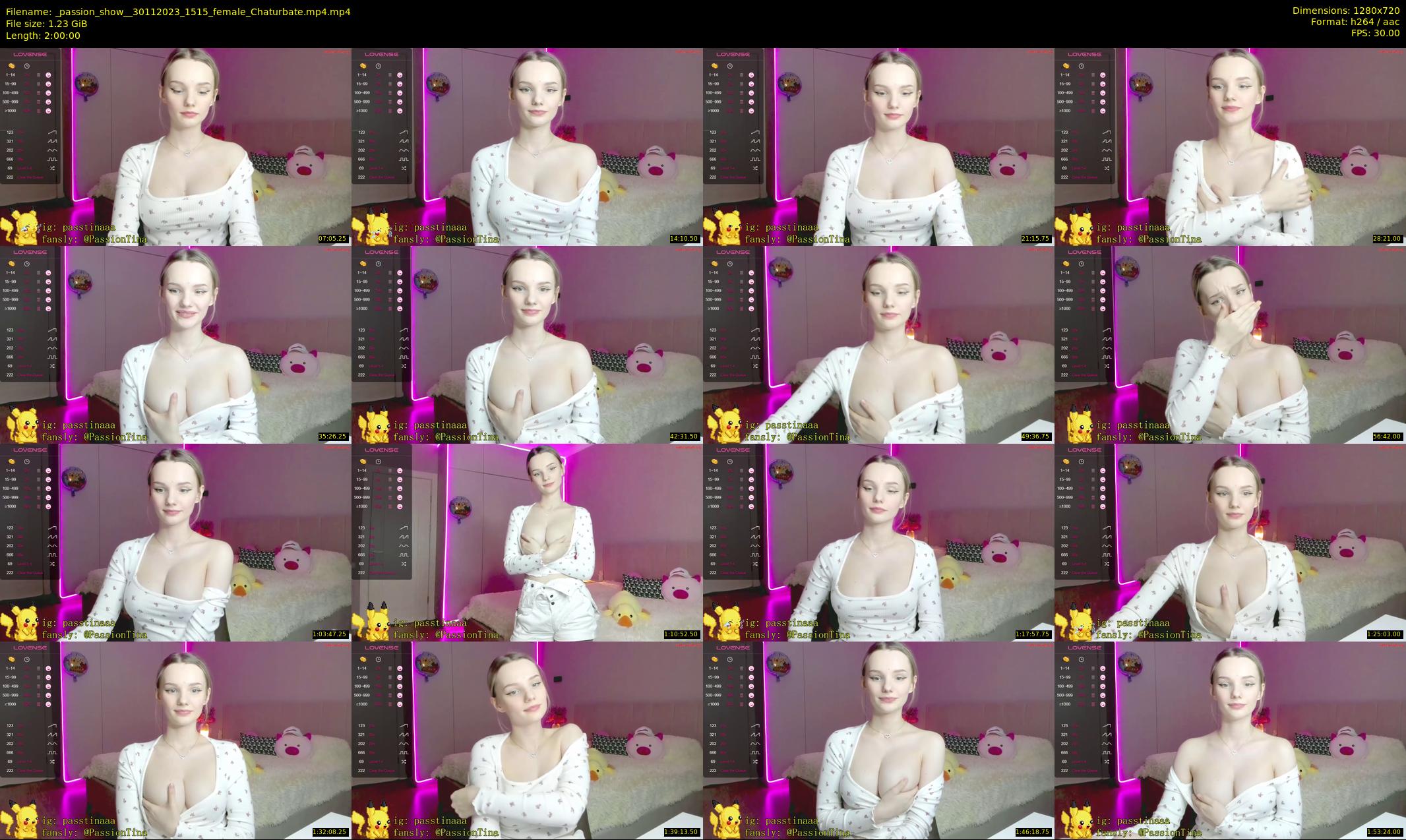 _passion_show_ — 120 minute Chaturbate couple cam show recording, 720p, Nov 30, 2023