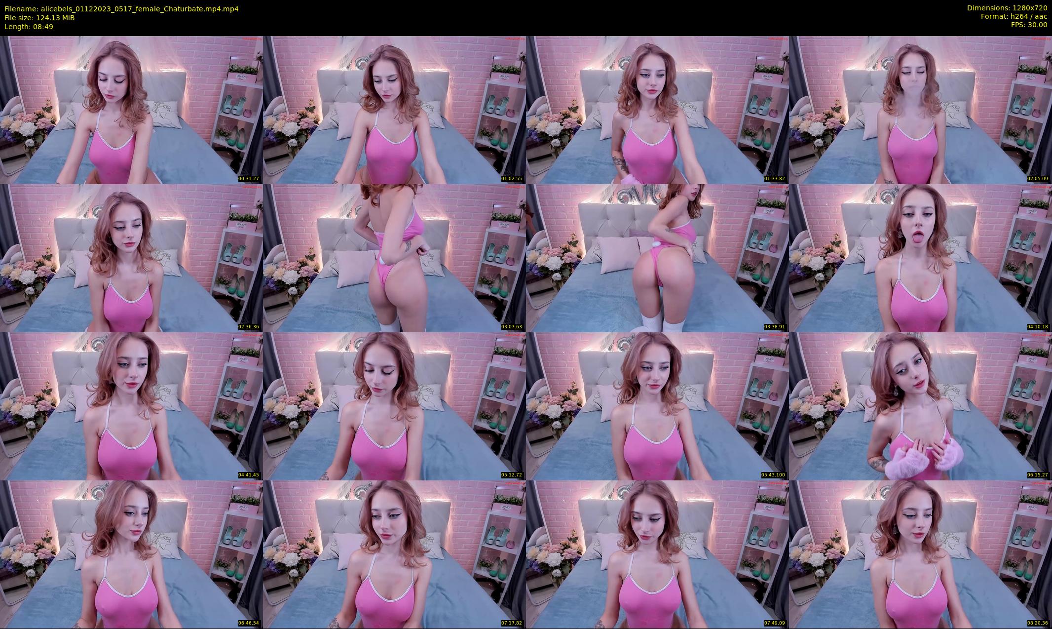 alicebels — 9 minute Chaturbate female cam show recording, 720p, Dec 1, 2023