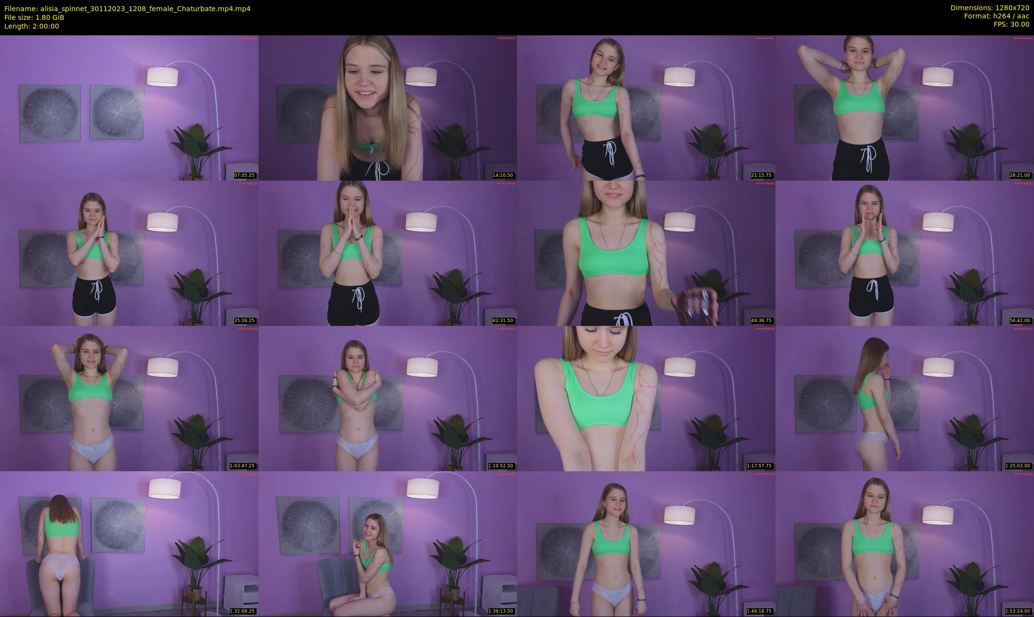 alisia_spinnet — 120 minute Chaturbate female cam show recording, 720p, Nov 30, 2023