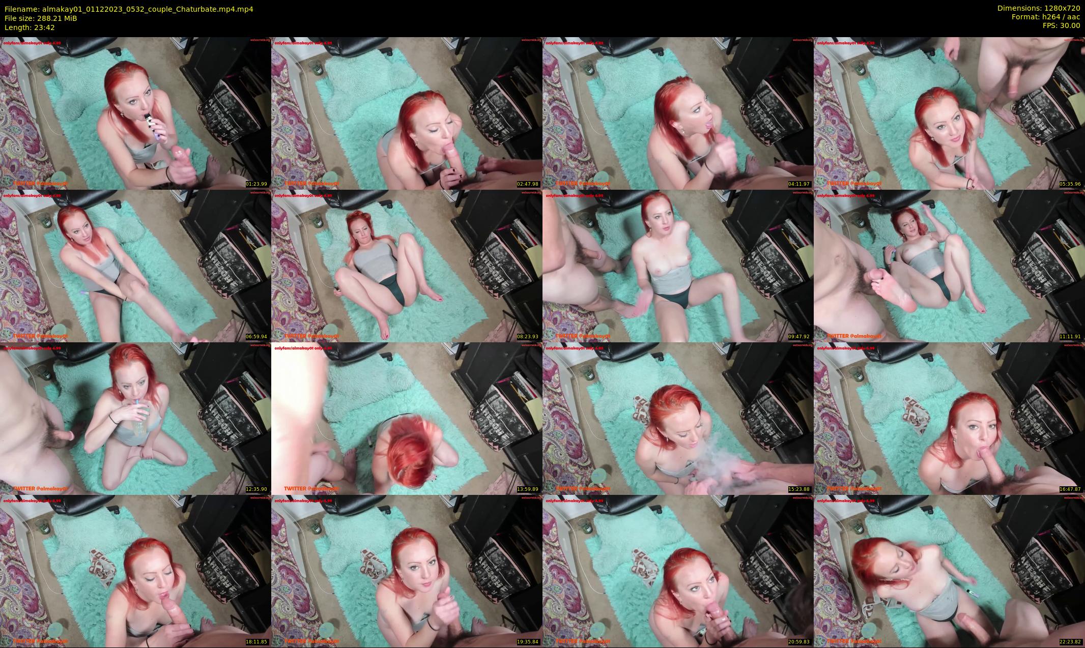 almakay01 — 24 minute Chaturbate couple cam show recording, 720p, Dec 1, 2023