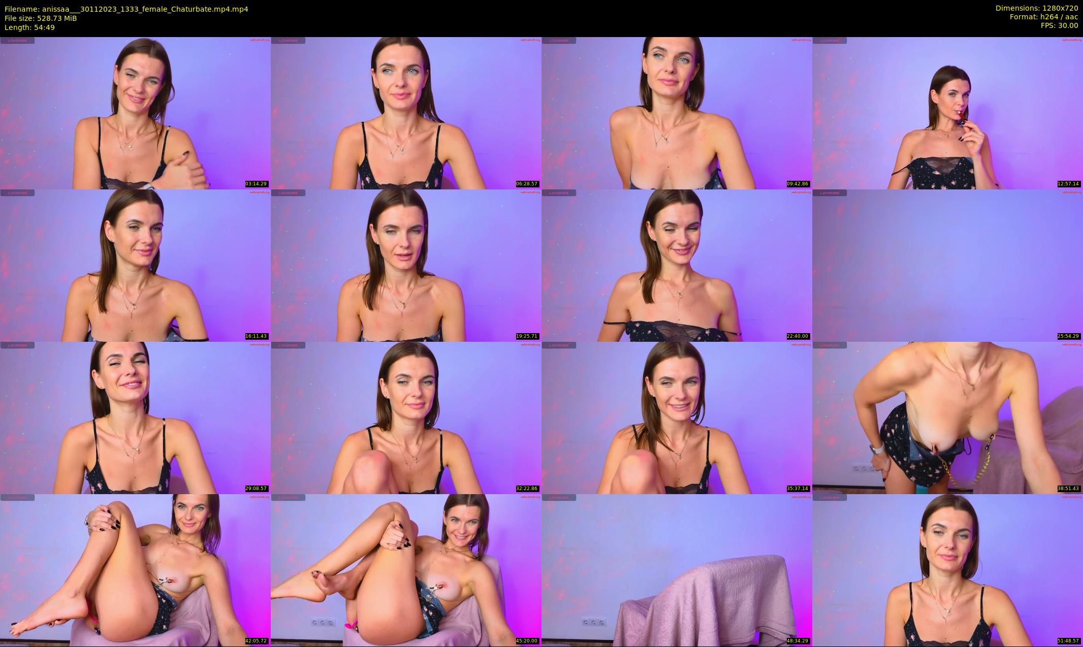anissaa__ — 55 minute Chaturbate female cam show recording, 720p, Nov 30, 2023