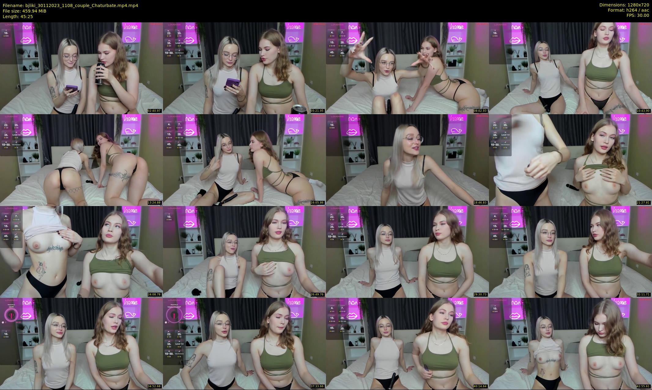 bjliki — 46 minute Chaturbate couple cam show recording, 720p, Nov 30, 2023