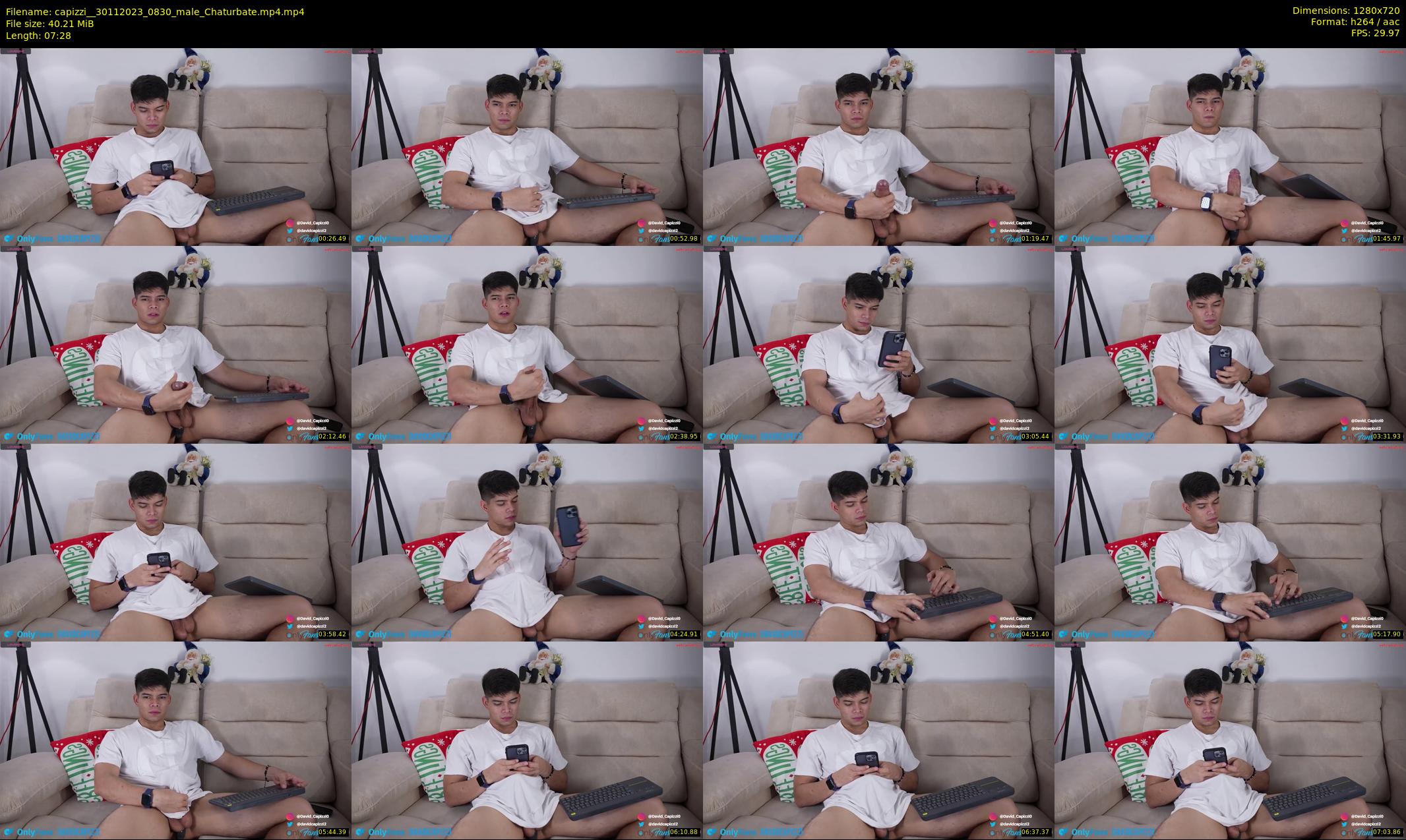 capizzi_ — 8 minute Chaturbate male cam show recording, 720p, Nov 30, 2023
