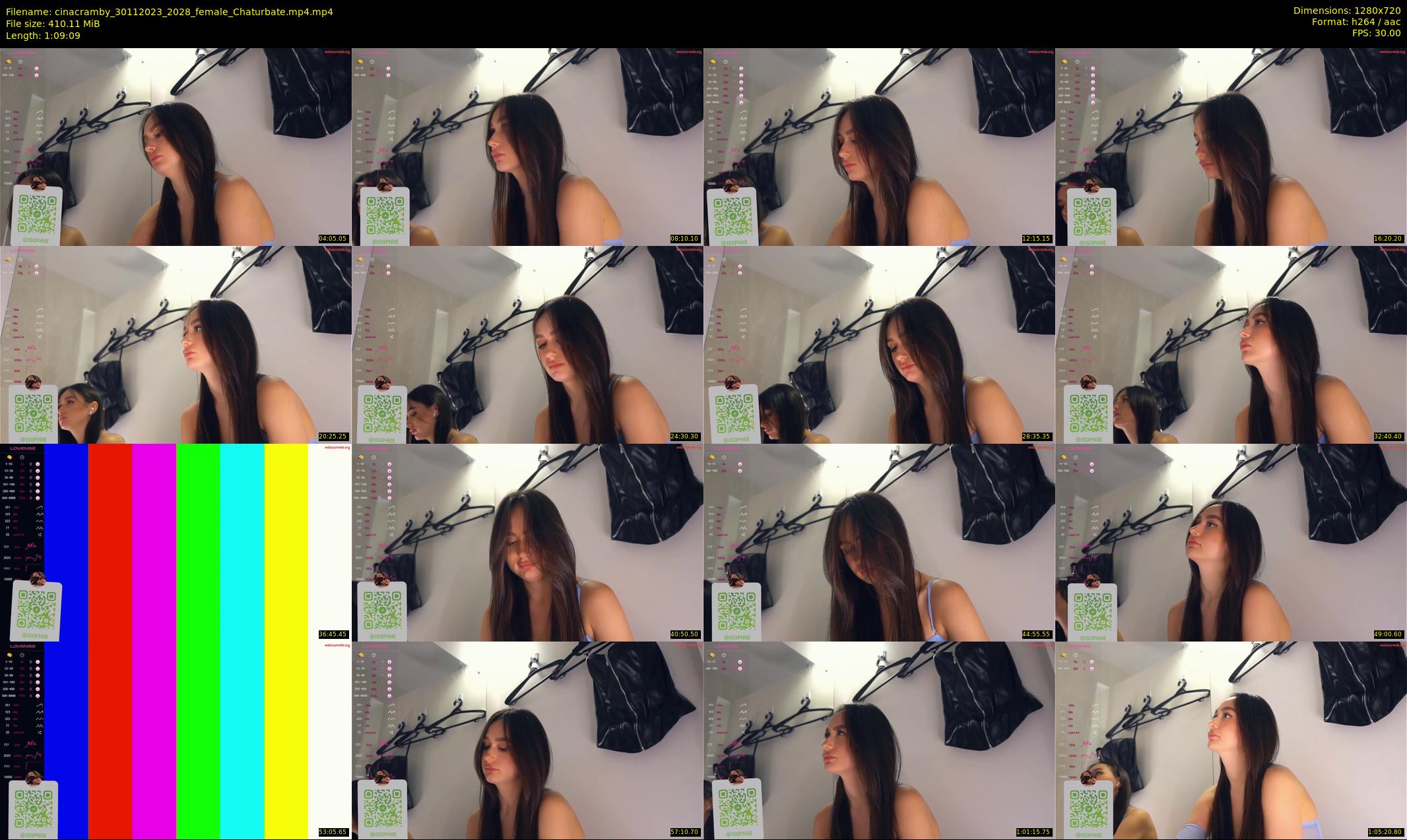 cinacramby — 70 minute Chaturbate female cam show recording, 720p, Nov 30, 2023