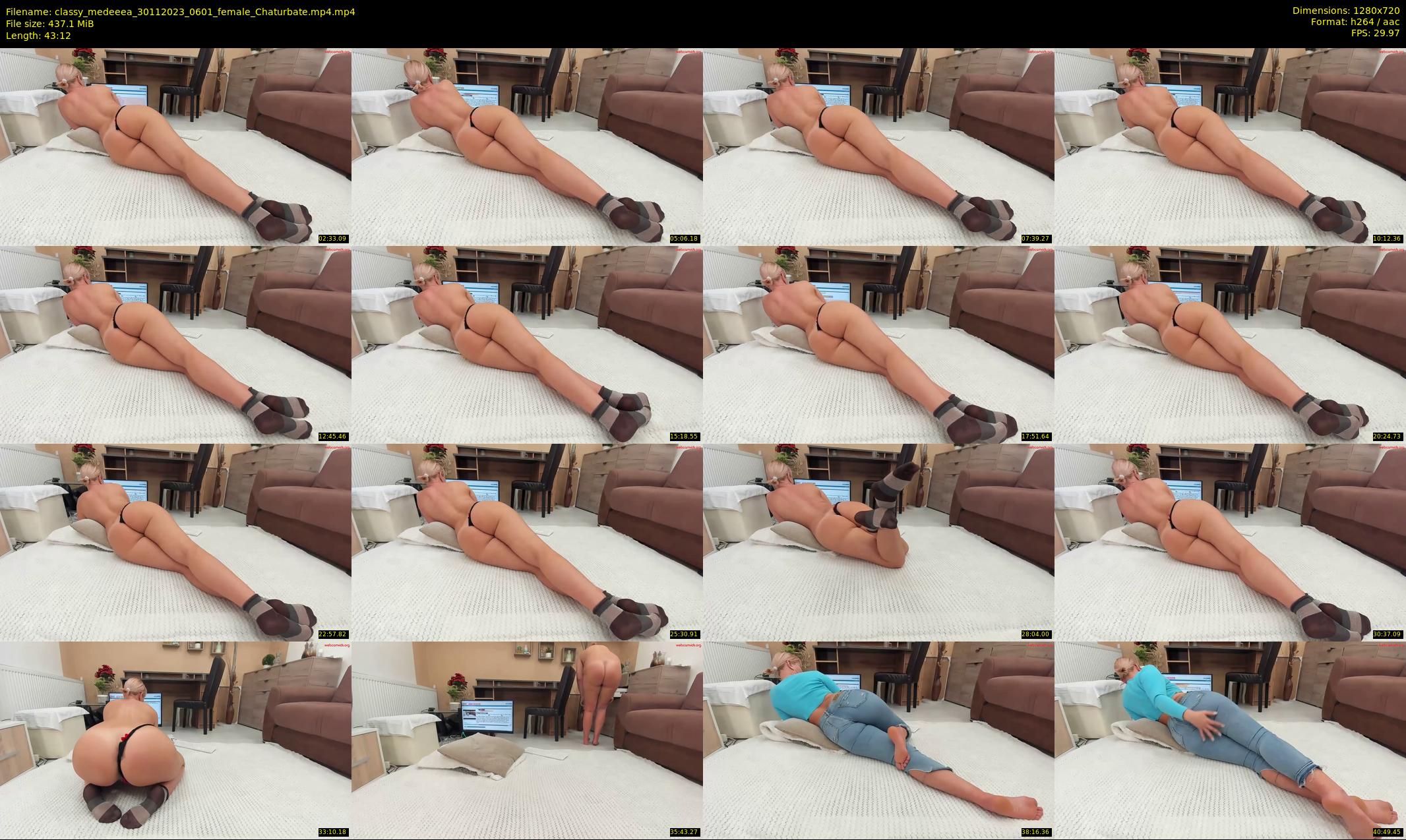 classy_medeeea — 44 minute Chaturbate female cam show recording, 720p, Nov 30, 2023