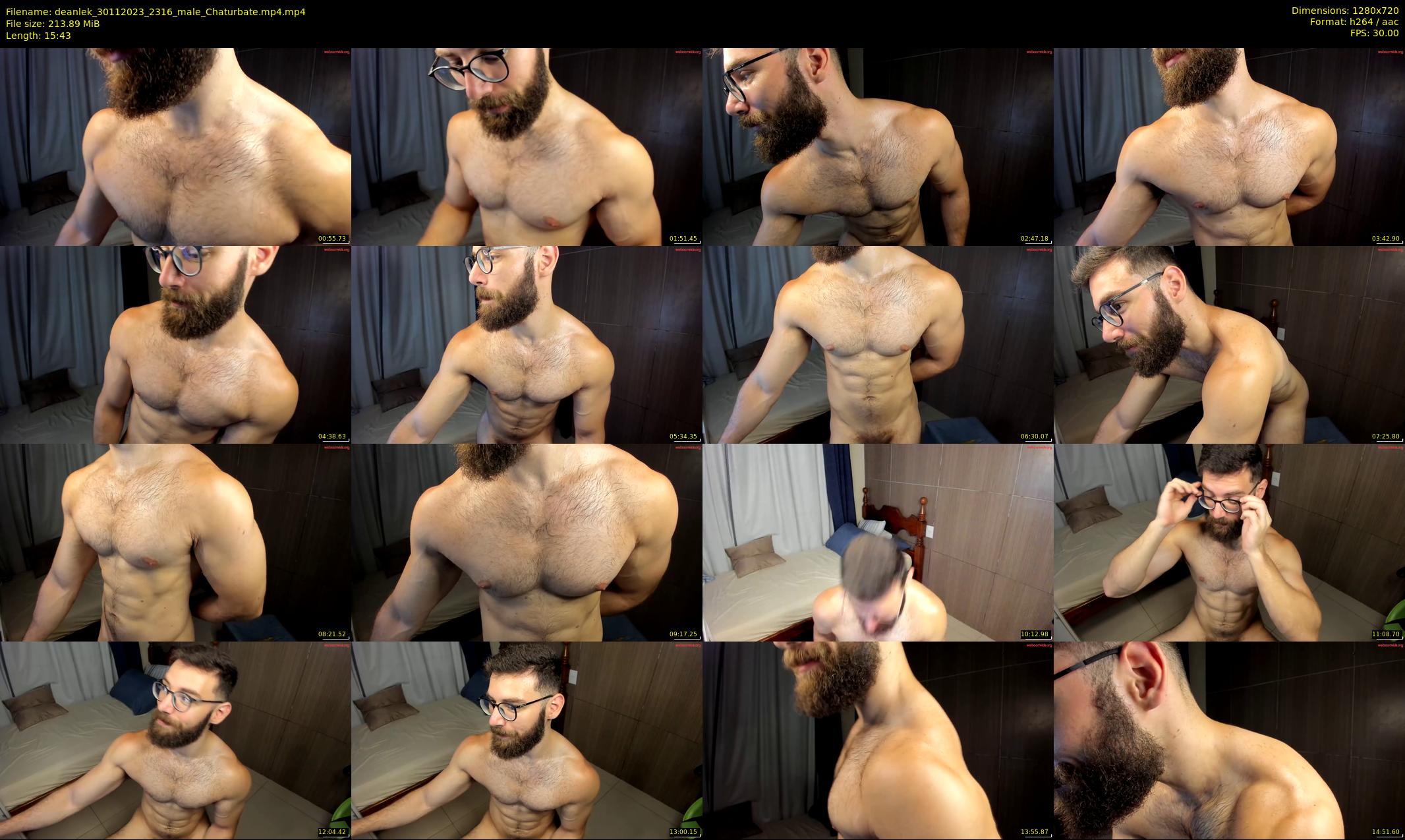 deanlek — 16 minute Chaturbate male cam show recording, 720p, Nov 30, 2023