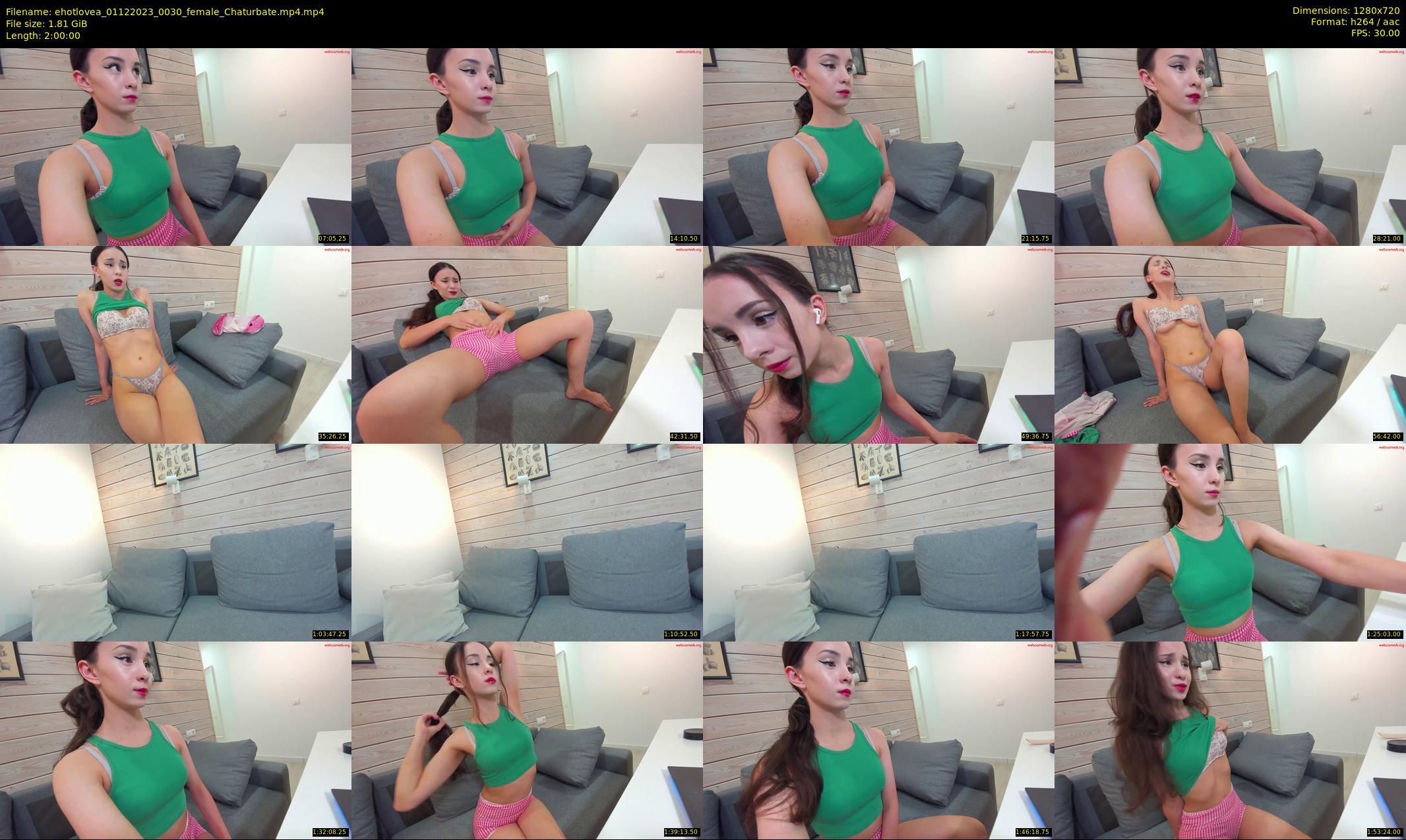 ehotlovea — 120 minute Chaturbate female cam show recording, 720p, Dec 1, 2023