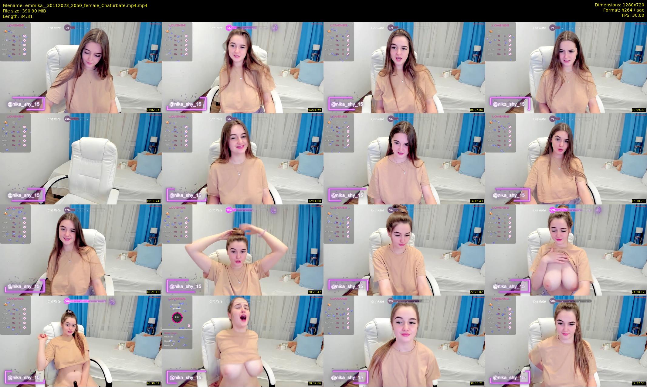 emmika_ — 35 minute Chaturbate female cam show recording, 720p, Nov 30, 2023