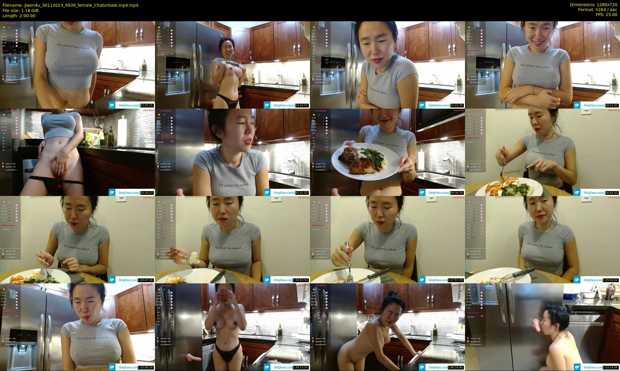 jiwon4u — 120 minute Chaturbate female cam show recording, 720p, Nov 30, 2023