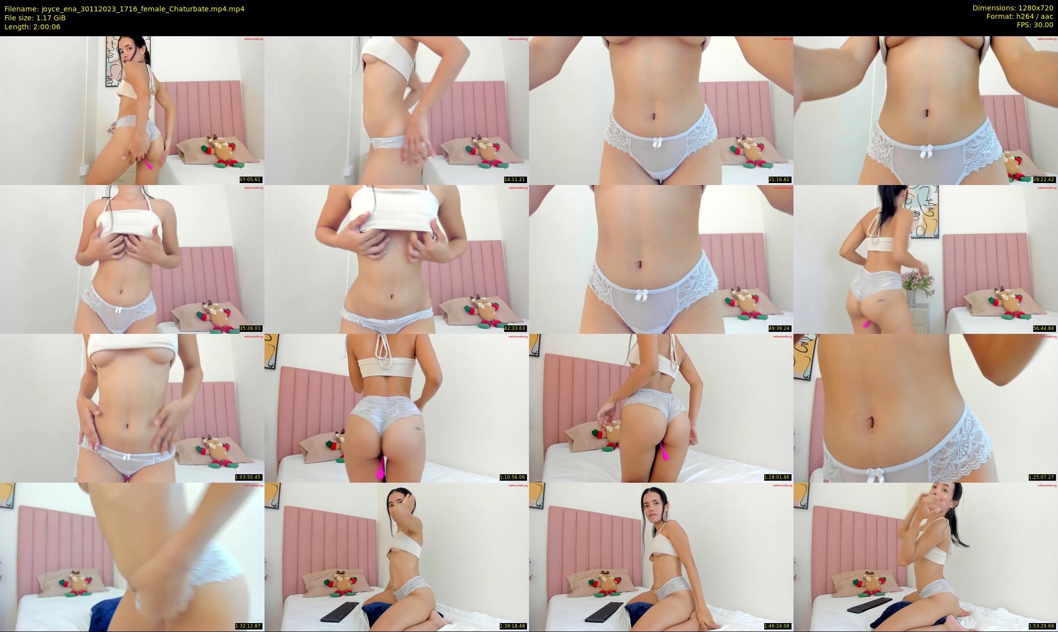 joyce_ena — 121 minute Chaturbate female cam show recording, 720p, Nov 30, 2023