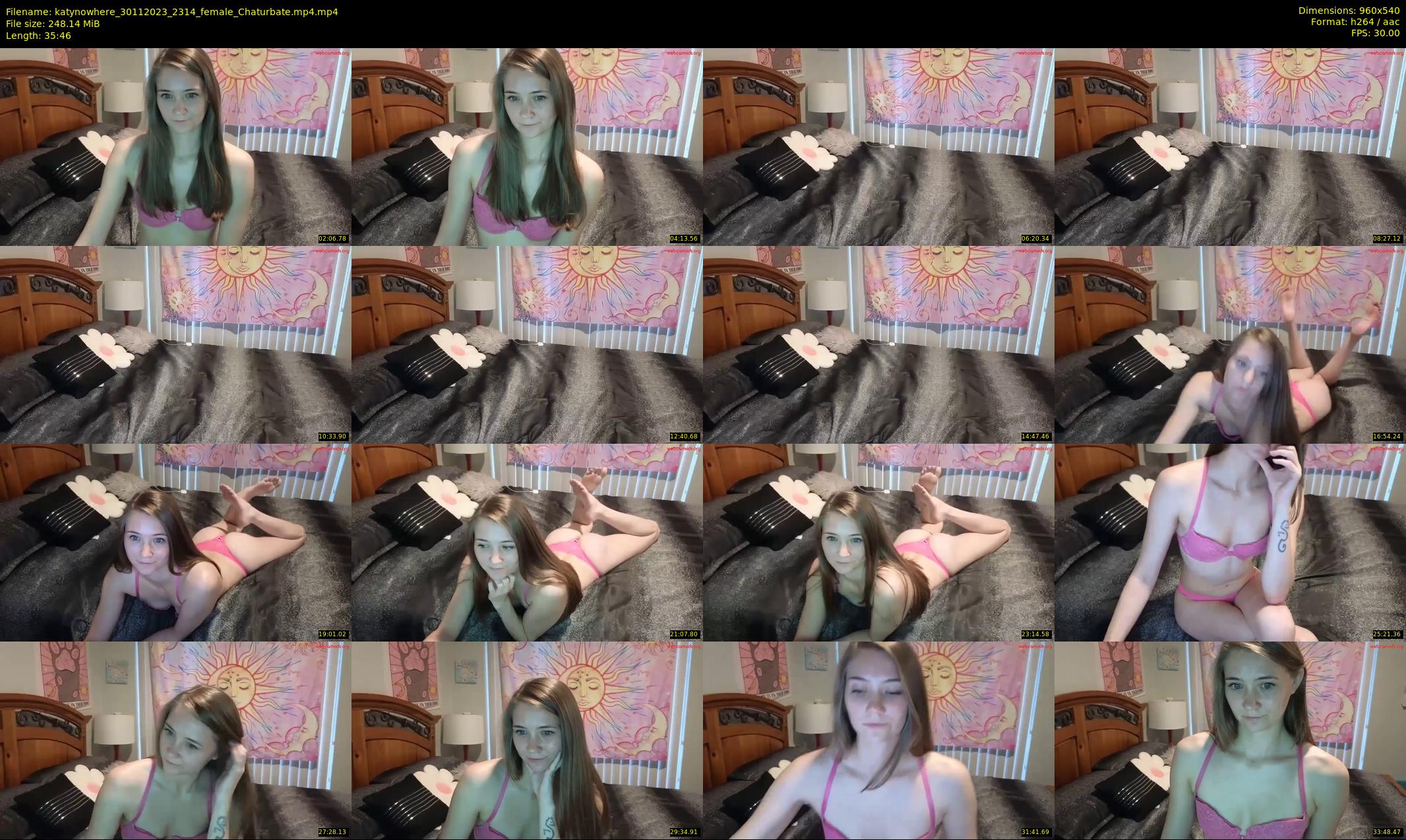 katynowhere — 36 minute Chaturbate female cam show recording, 480p, Nov 30, 2023