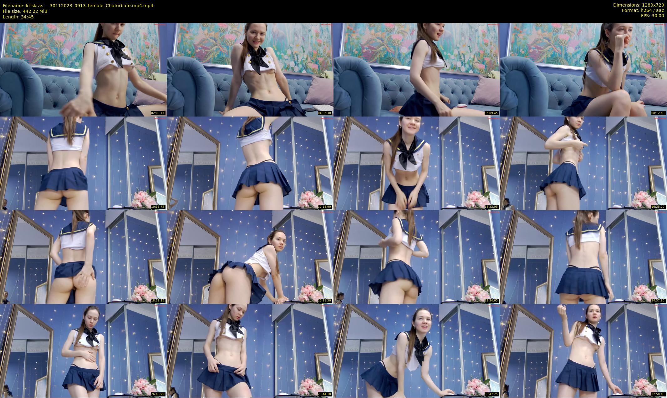 kriskras__ — 35 minute Chaturbate female cam show recording, 720p, Nov 30, 2023