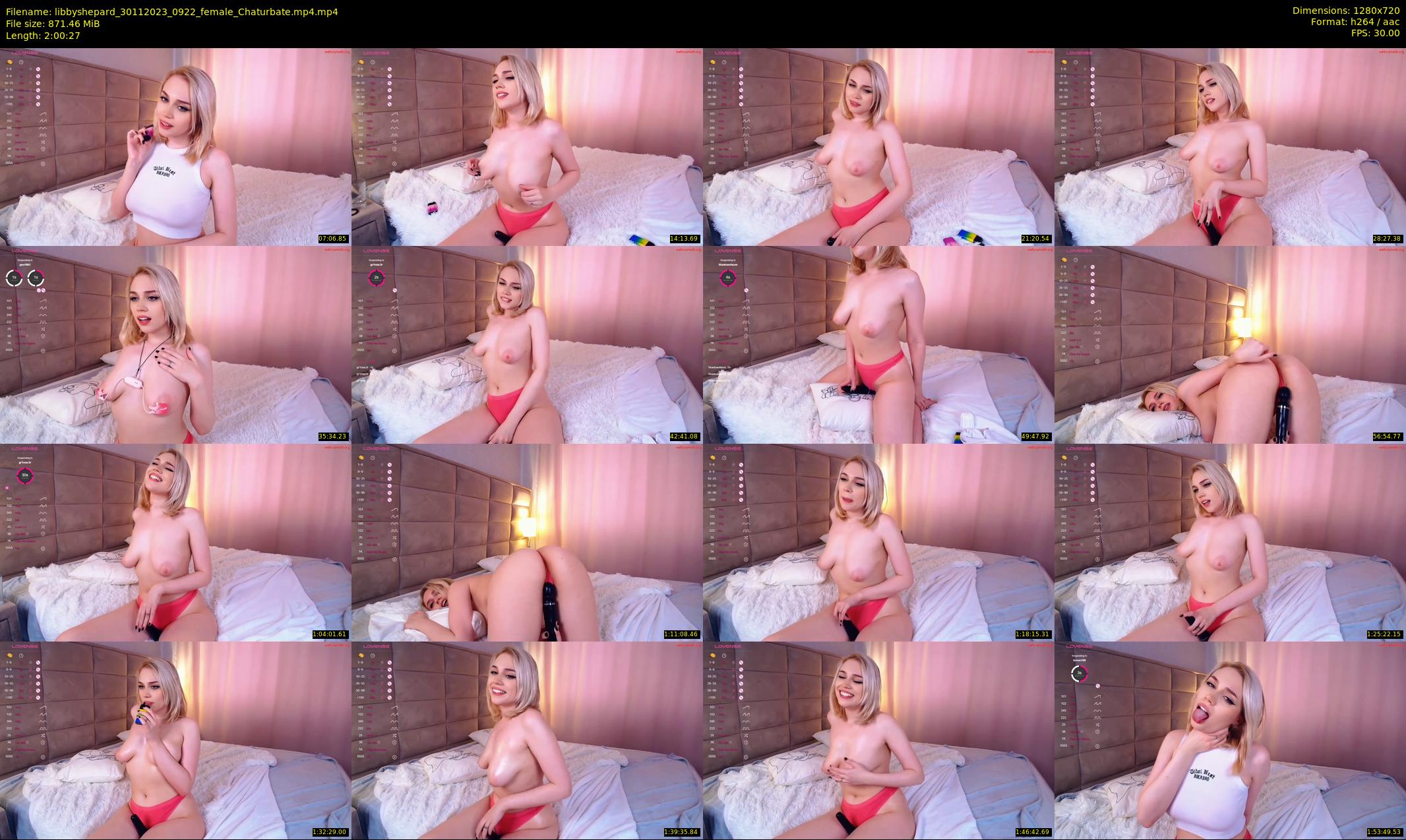 libbyshepard — 121 minute Chaturbate female cam show recording, 720p, Nov 30, 2023