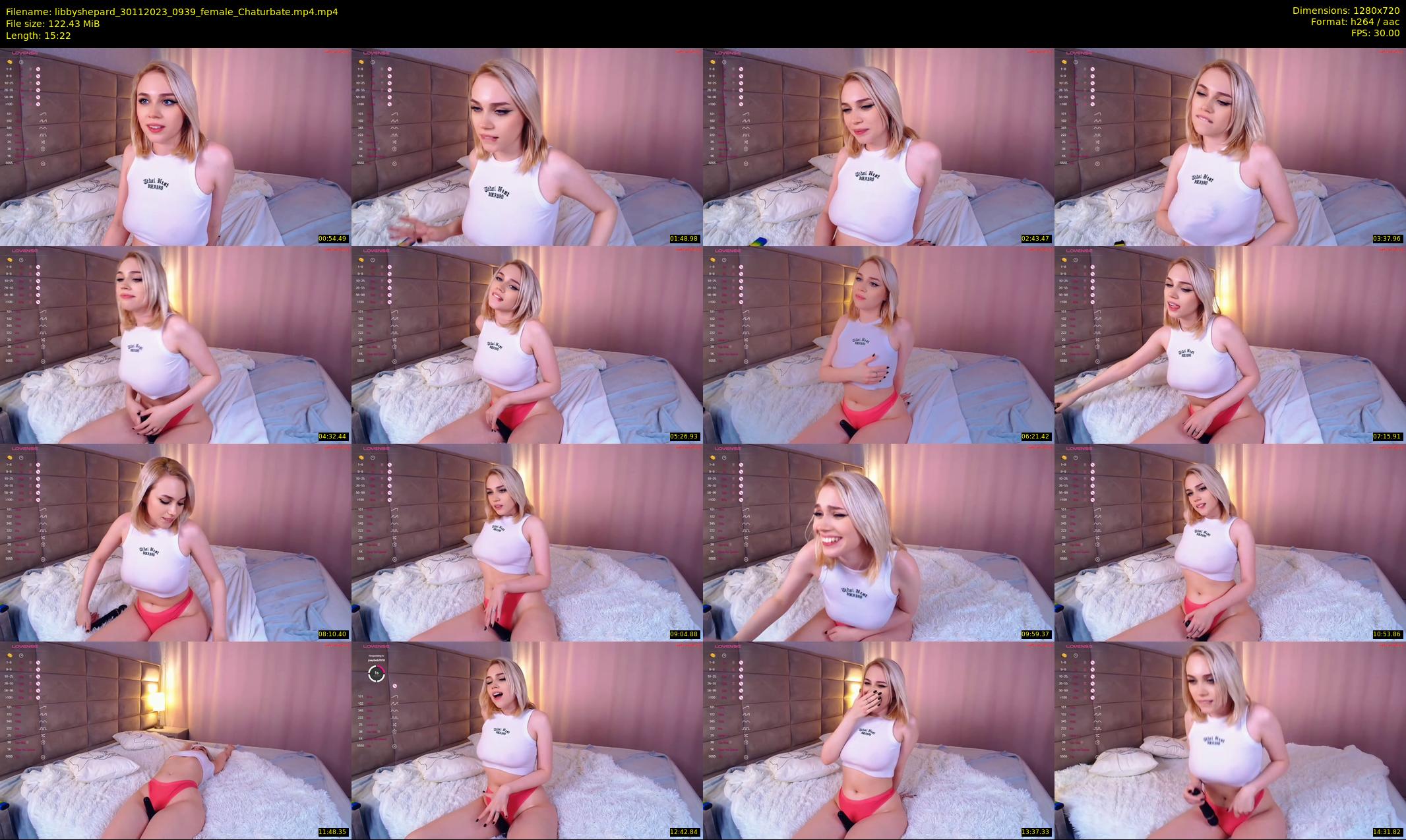 libbyshepard — 16 minute Chaturbate female cam show recording, 720p, Nov 30, 2023