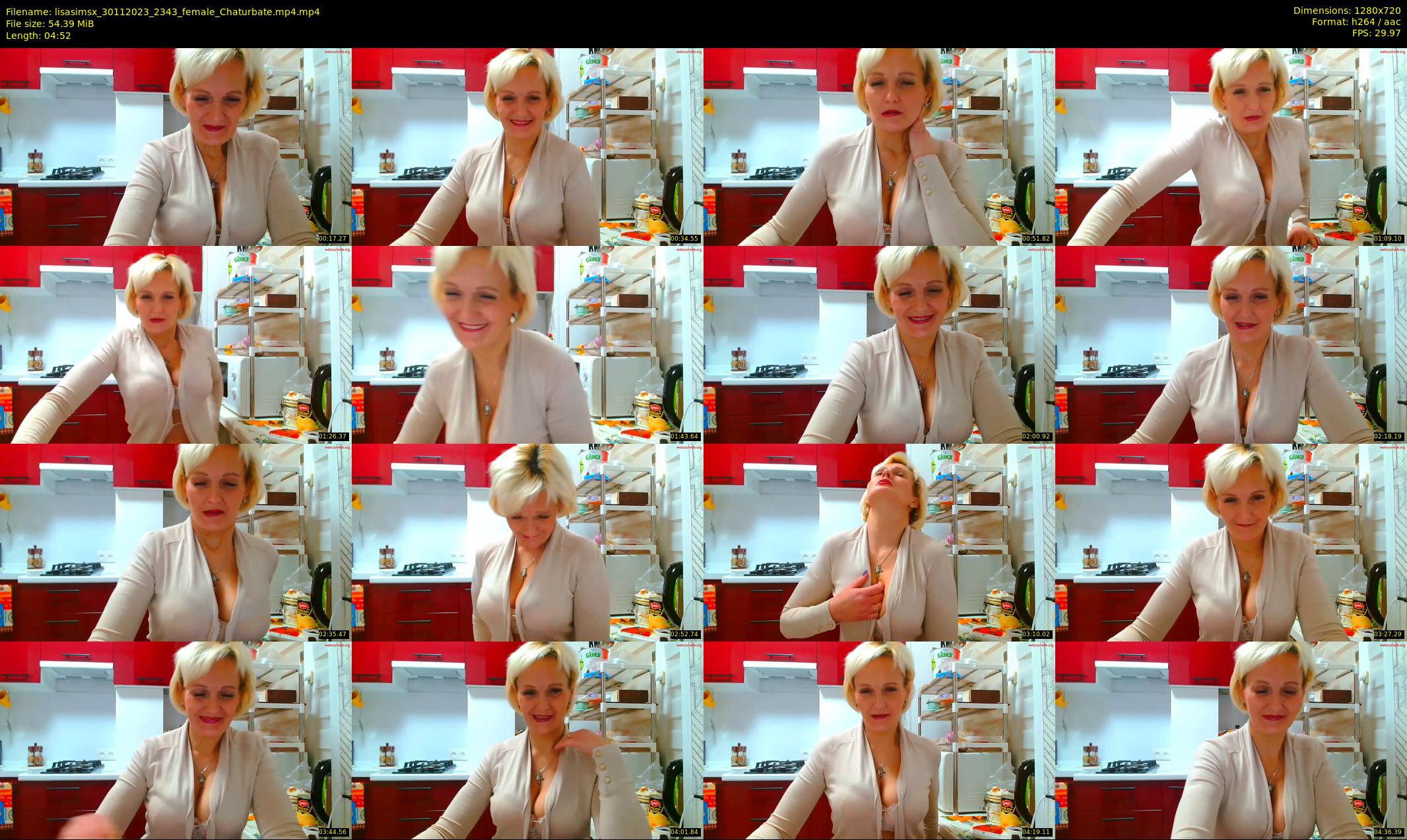 lisasimsx — 5 minute Chaturbate female cam show recording, 720p, Nov 30, 2023