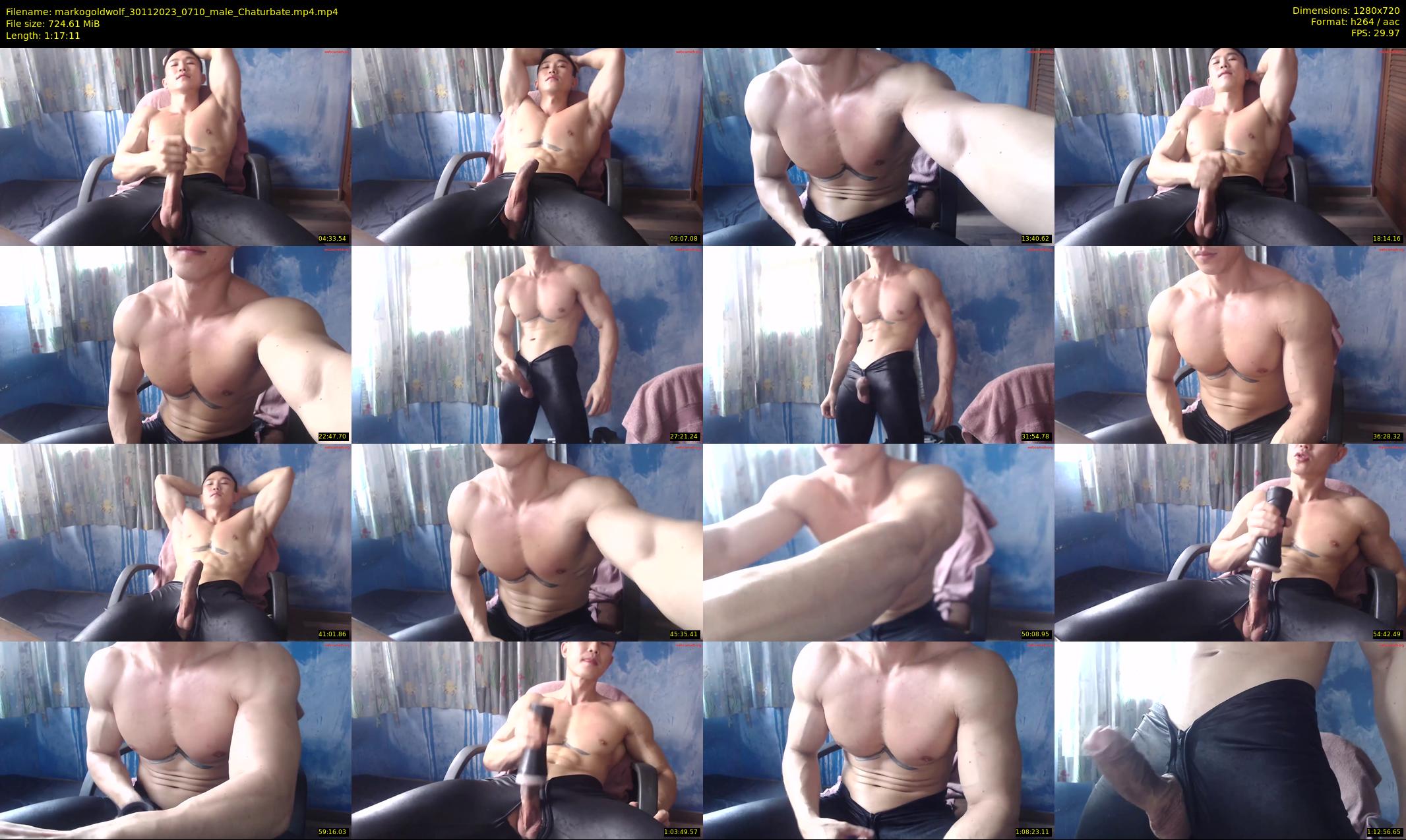 markogoldwolf — 78 minute Chaturbate male cam show recording, 720p, Nov 30, 2023
