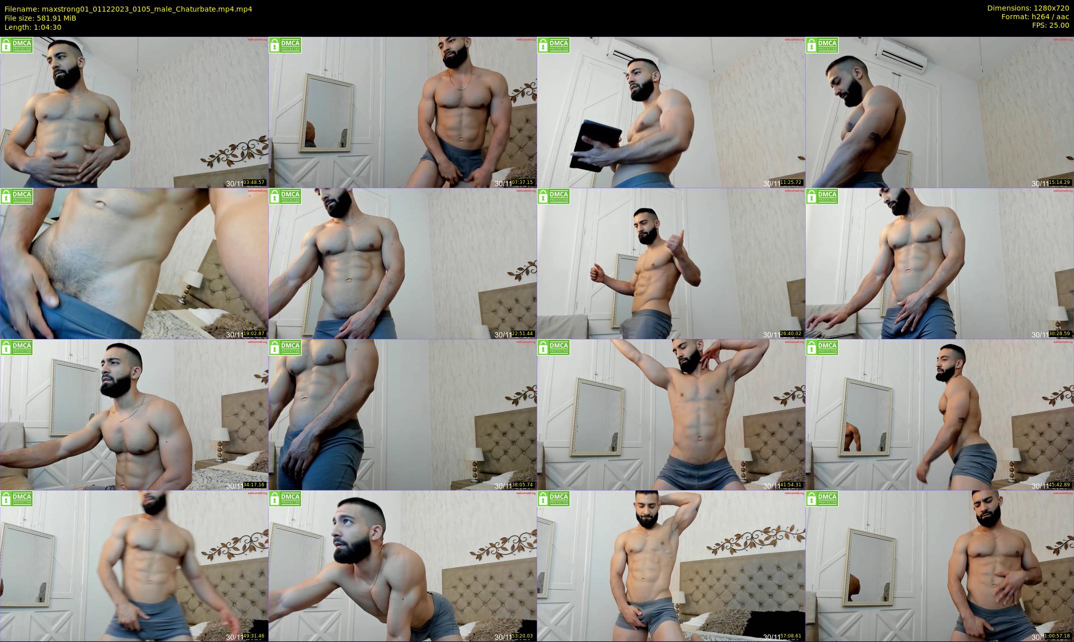 maxstrong01 — 65 minute Chaturbate male cam show recording, 720p, Dec 1, 2023