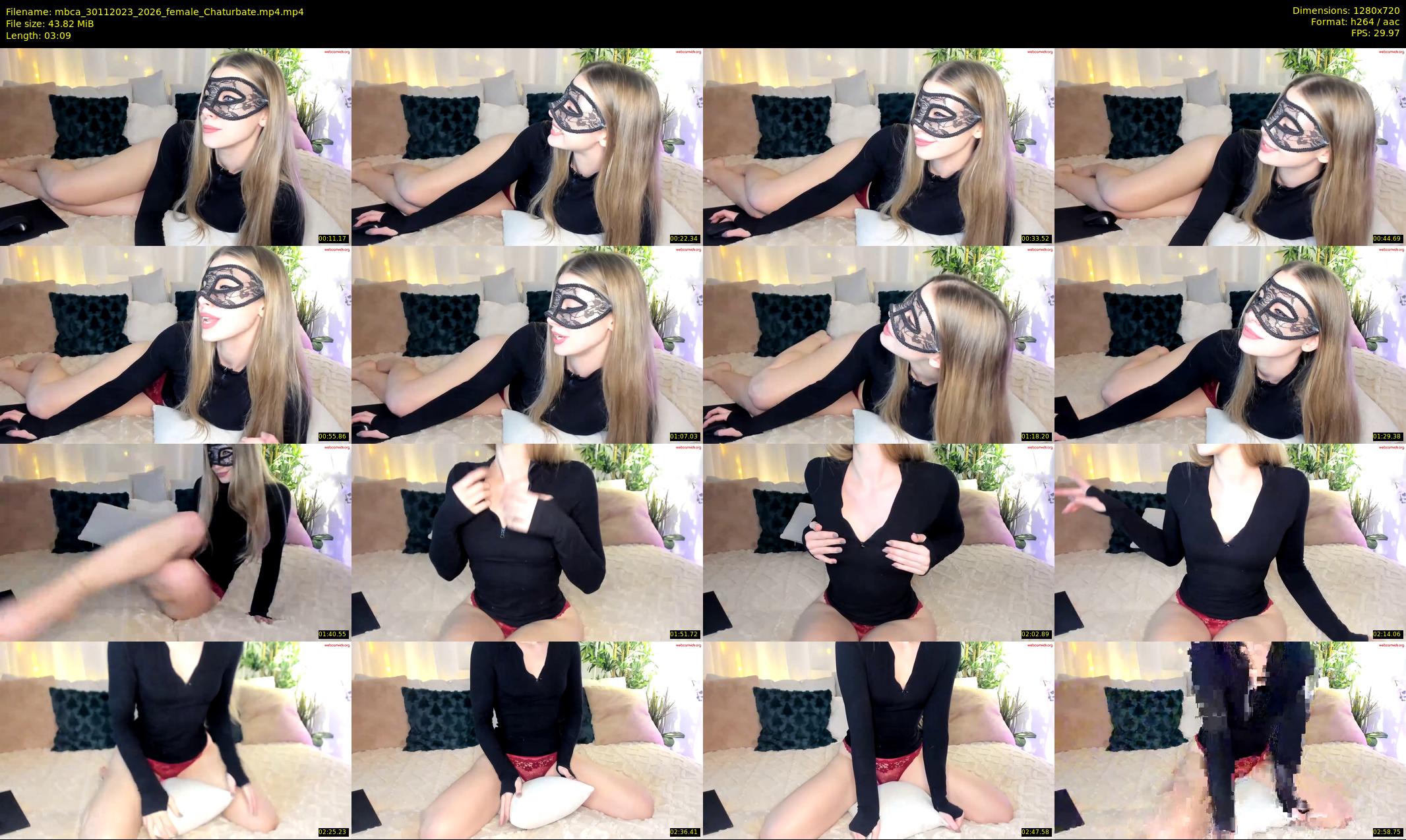 mbca — 4 minute Chaturbate couple cam show recording, 720p, Nov 30, 2023