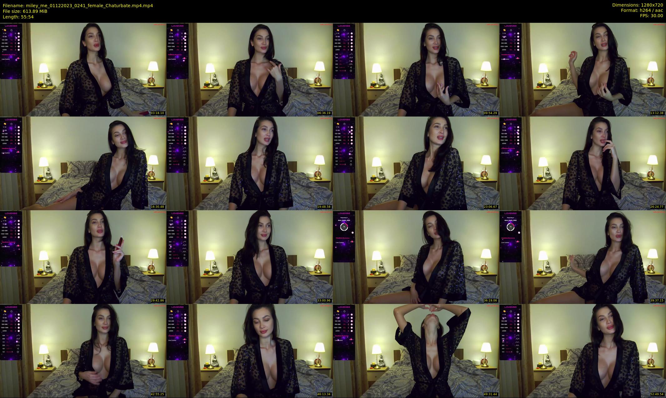 miley_me — 56 minute Chaturbate female cam show recording, 720p, Dec 1, 2023