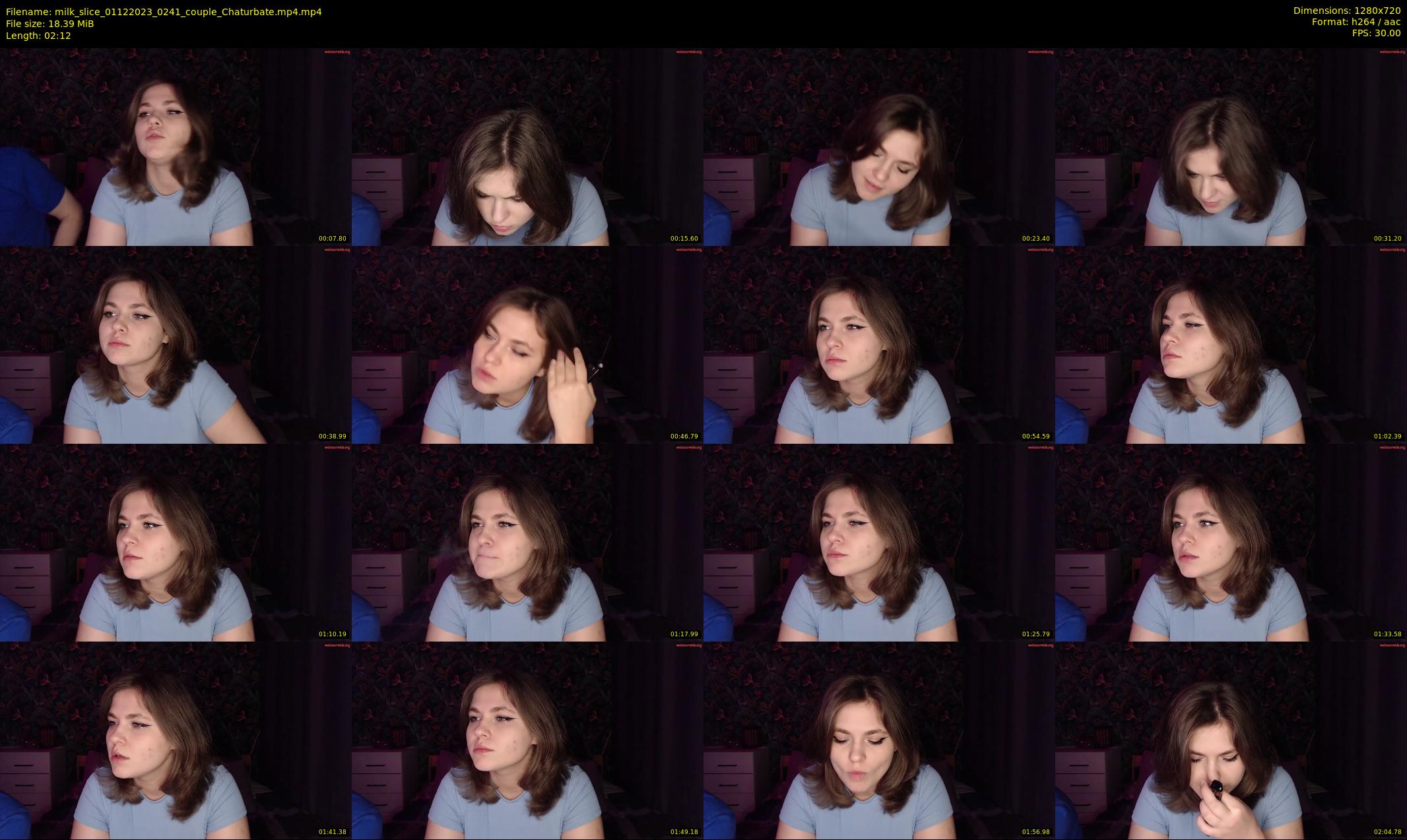 milk_slice — 3 minute Chaturbate couple cam show recording, 720p, Dec 1, 2023