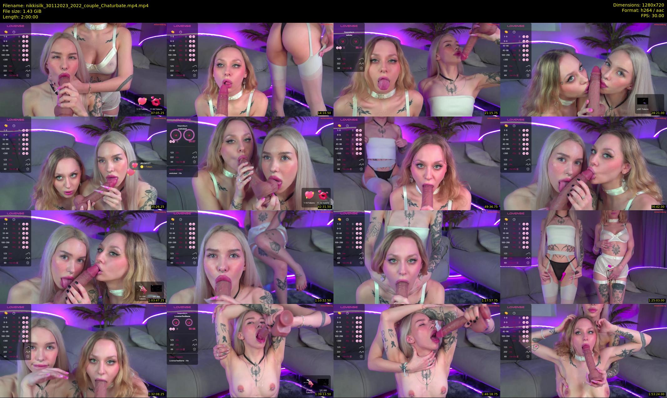 nikkisilk — 120 minute Chaturbate female cam show recording, 720p, Nov 30, 2023