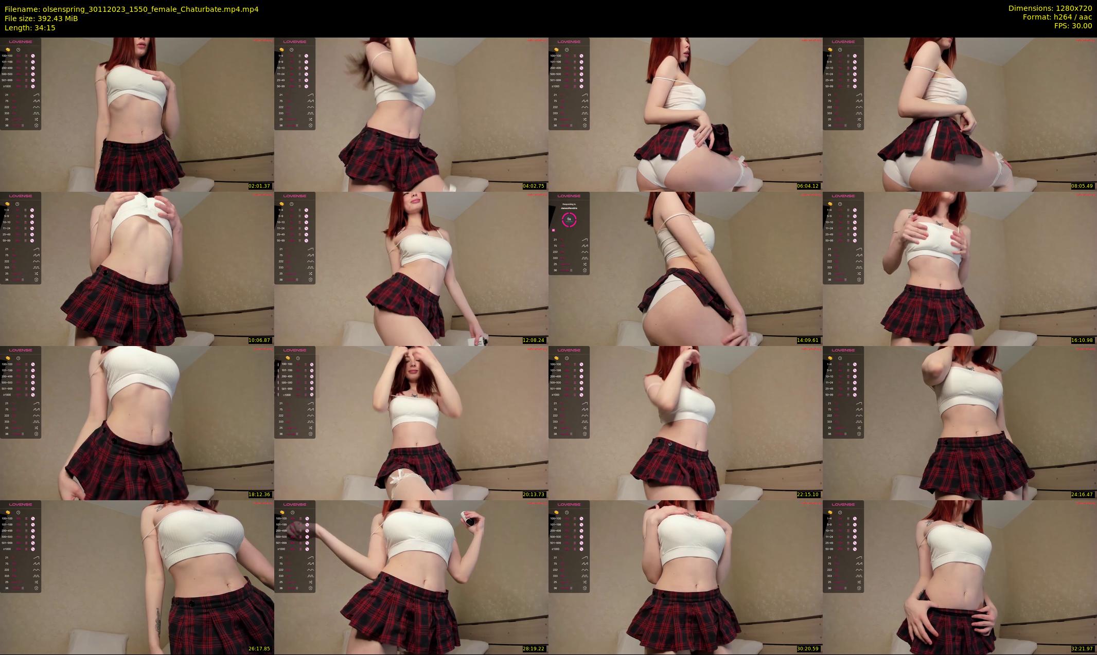 olsenspring — 35 minute Chaturbate female cam show recording, 720p, Nov 30, 2023
