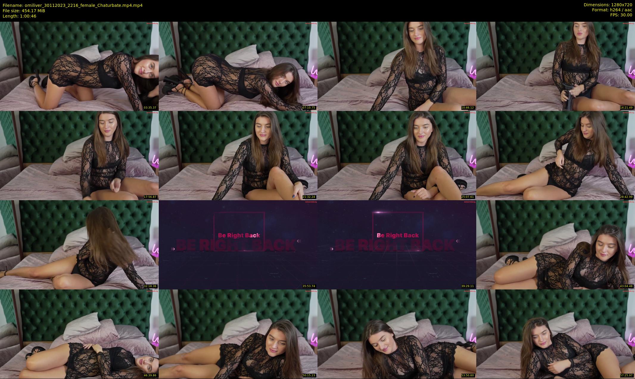omiliver — 61 minute Chaturbate female cam show recording, 720p, Nov 30, 2023