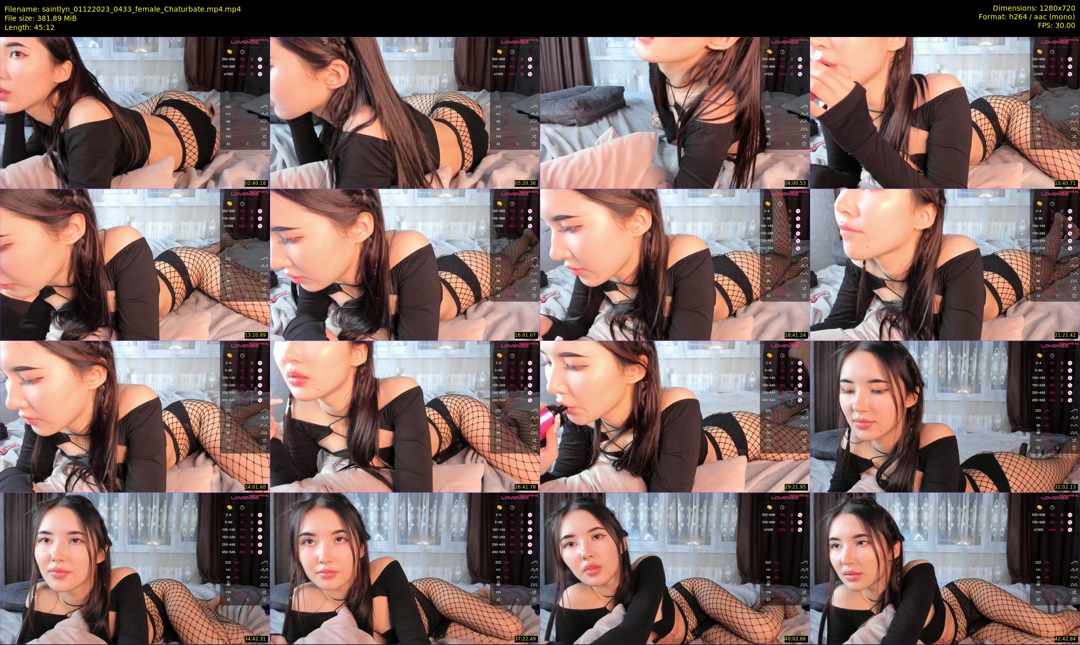 saintlyn — 46 minute Chaturbate female cam show recording, 720p, Dec 1, 2023