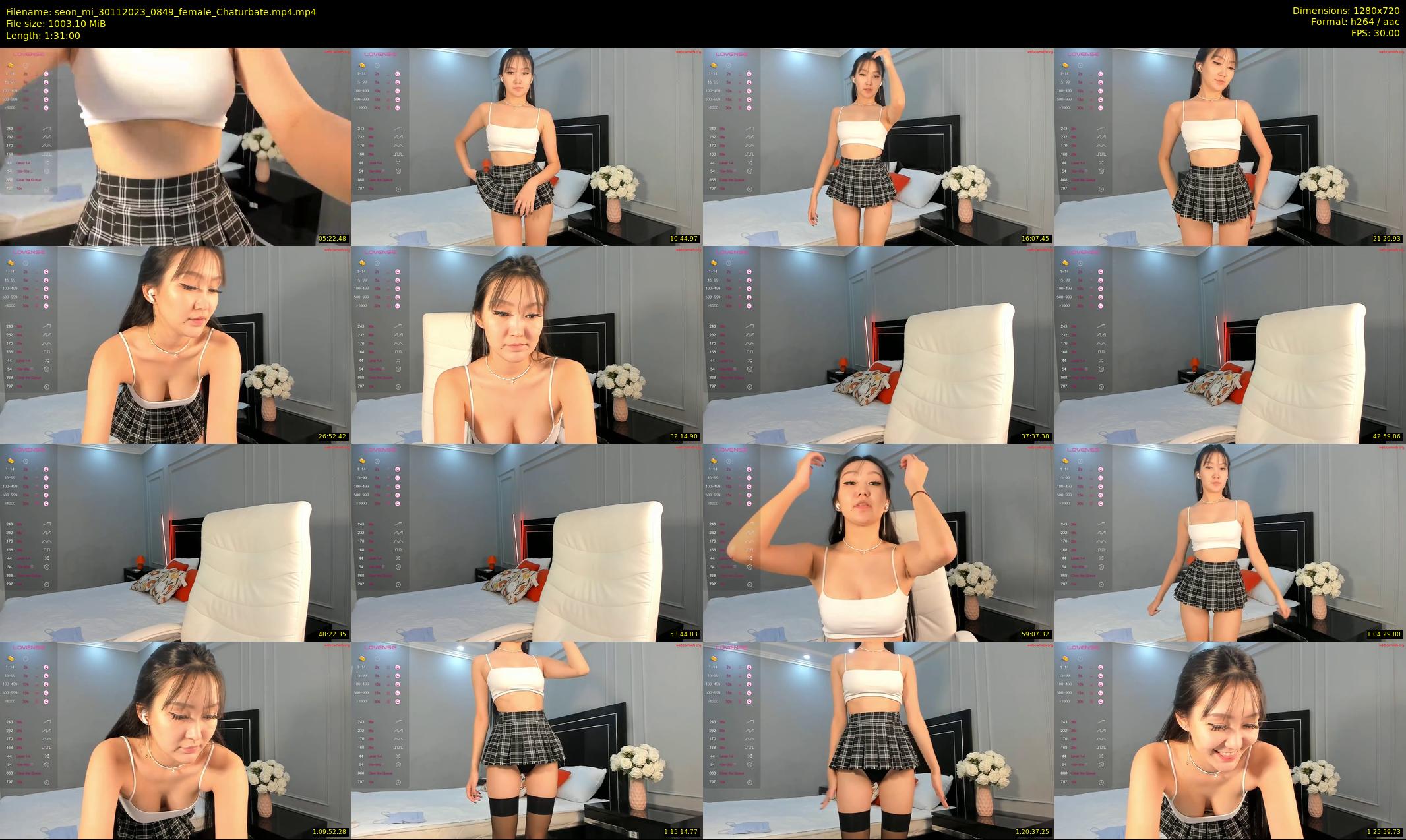 seon_mi — 91 minute Chaturbate female cam show recording, 720p, Nov 30, 2023