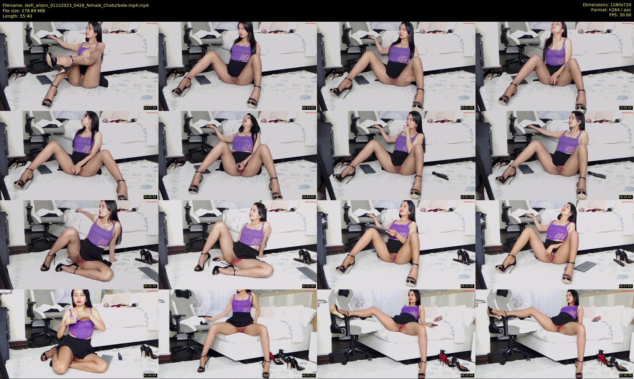 stefi_alizon — 56 minute Chaturbate female cam show recording, 720p, Dec 1, 2023
