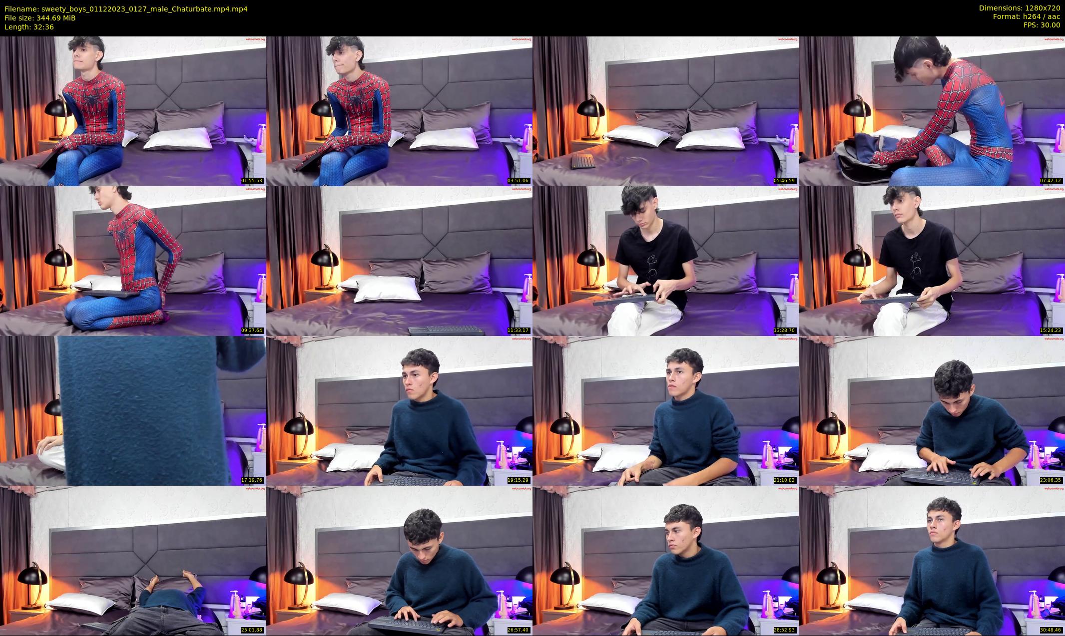 sweety_boys — 33 minute Chaturbate male cam show recording, 720p, Dec 1, 2023