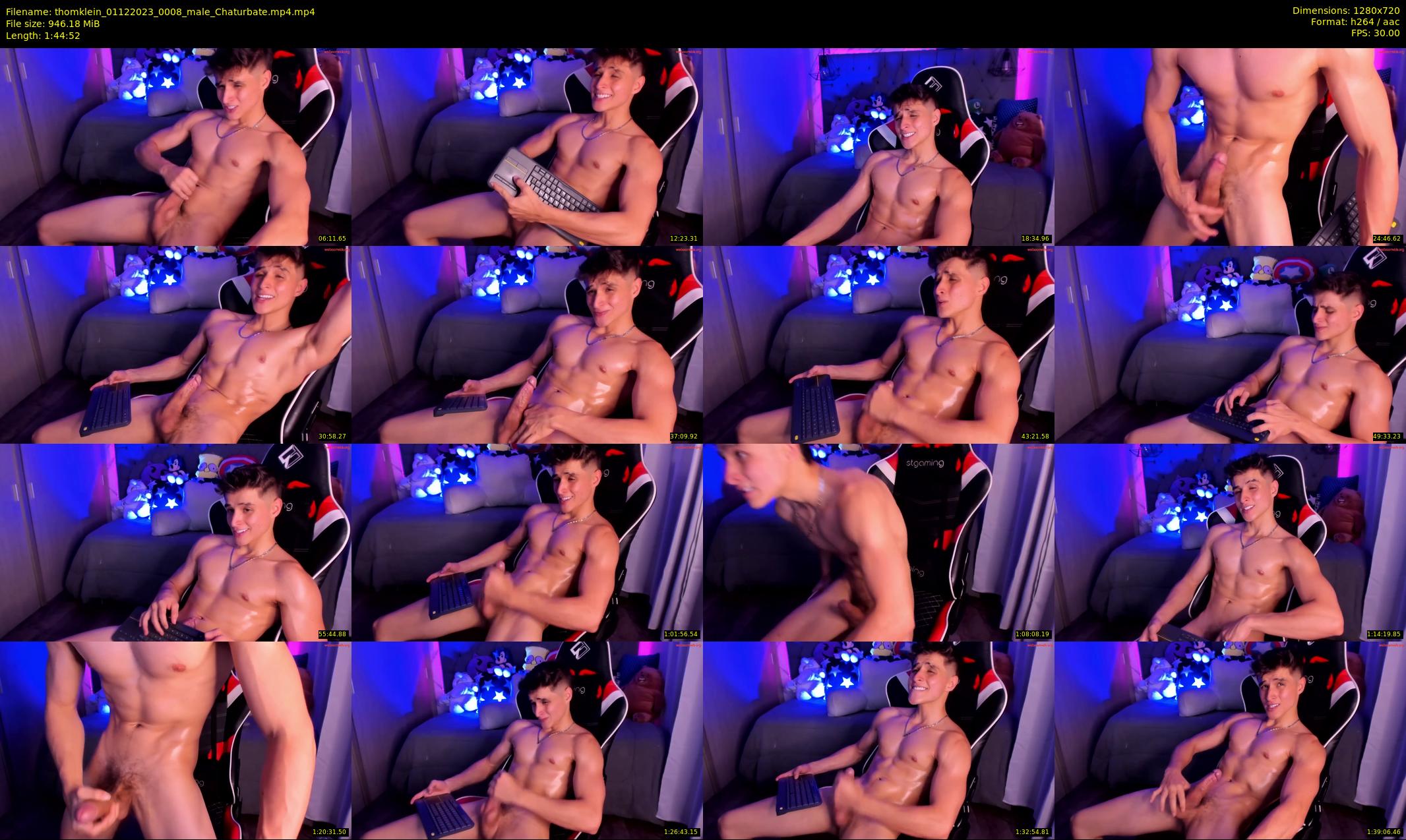 thomklein — 105 minute Chaturbate male cam show recording, 720p, Dec 1, 2023