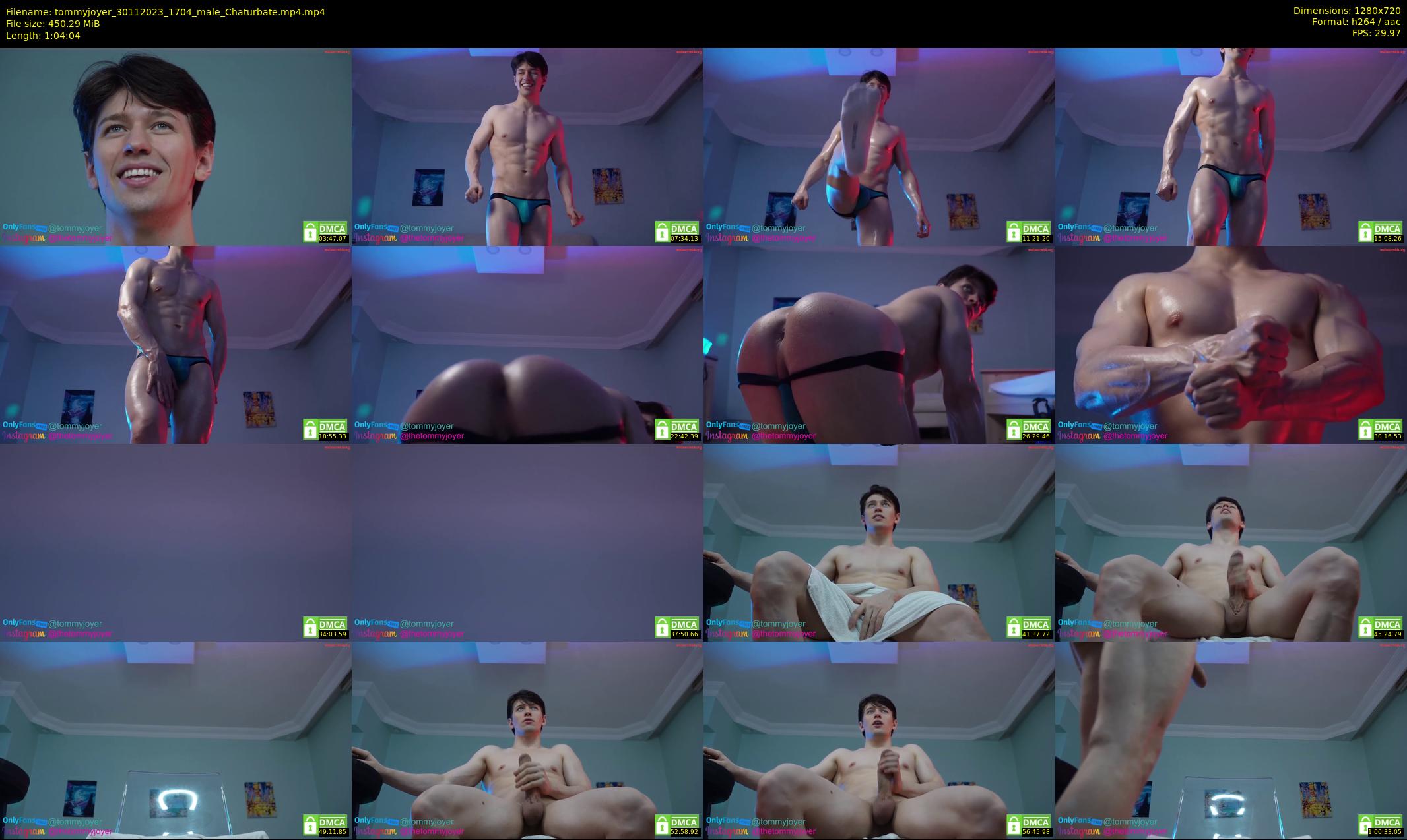 tommyjoyer — 65 minute Chaturbate male cam show recording, 720p, Nov 30, 2023