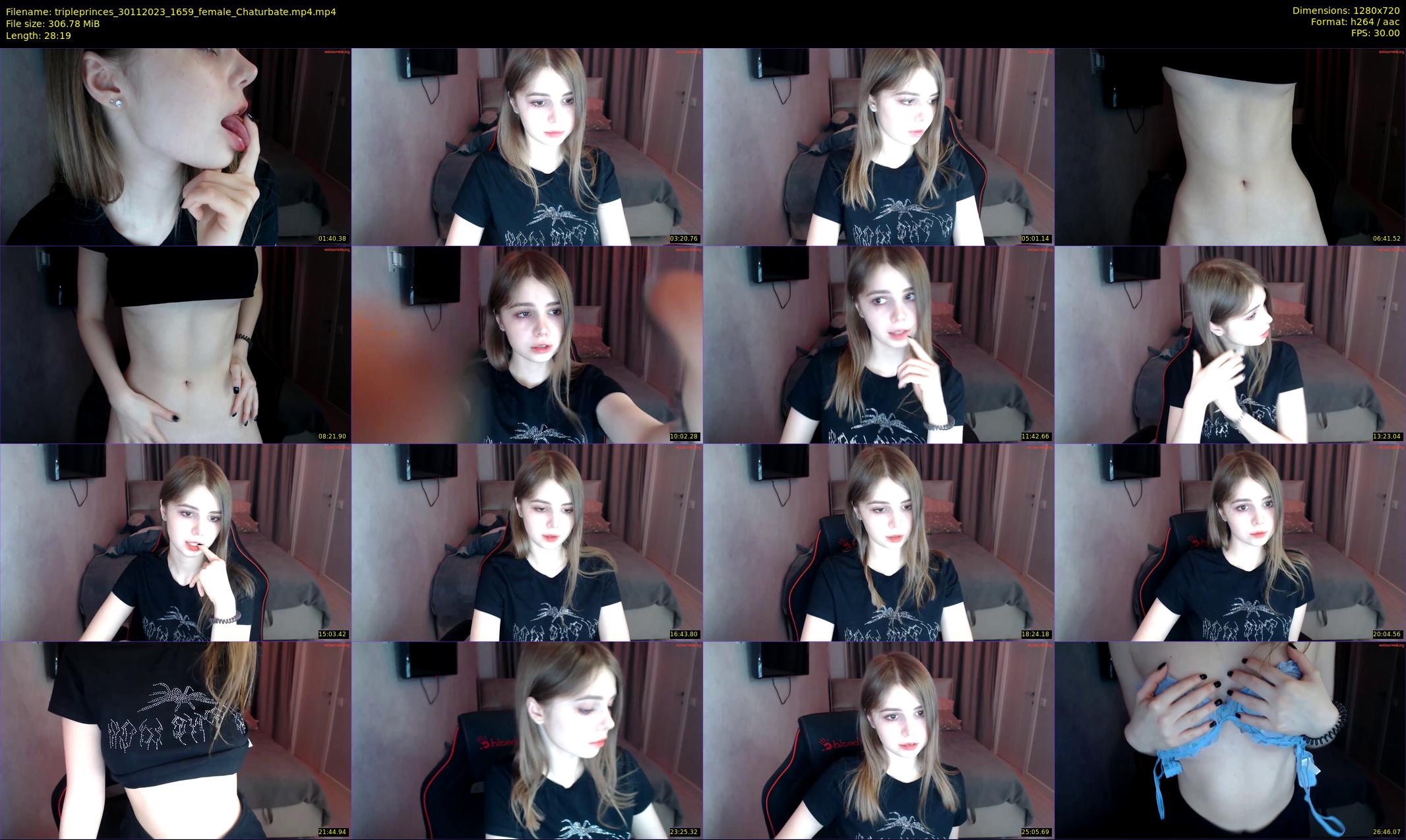 tripleprinces — 29 minute Chaturbate female cam show recording, 720p, Nov 30, 2023