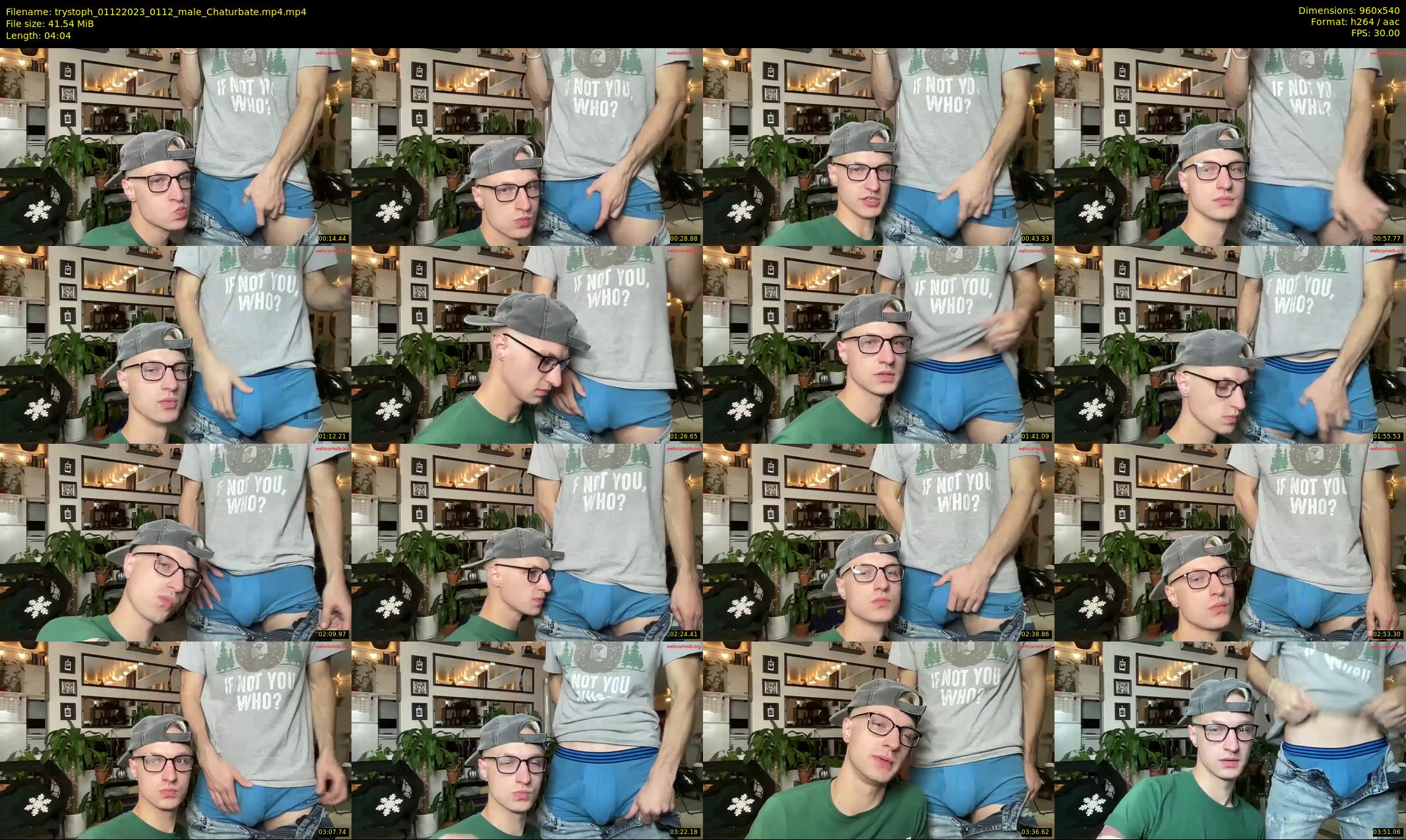 trystoph — 5 minute Chaturbate male cam show recording, 480p, Dec 1, 2023