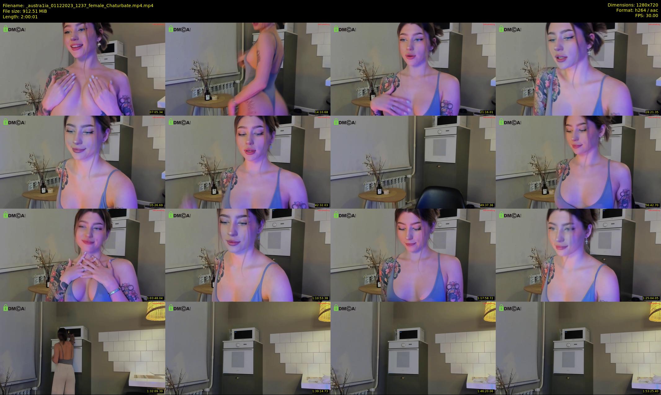 _austra1ia — 121 minute Chaturbate female cam show recording, 720p, Dec 1, 2023