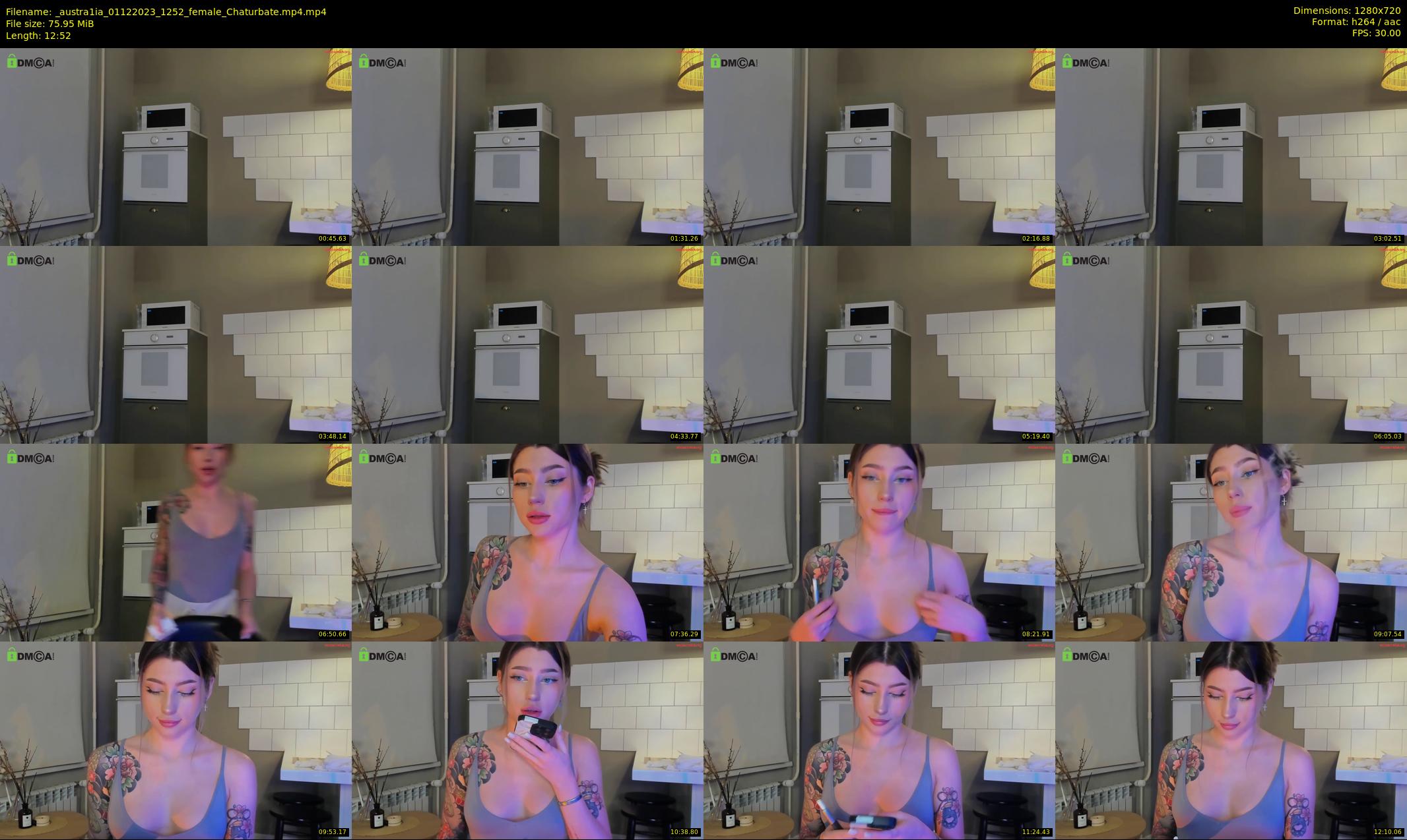 _austra1ia — 13 minute Chaturbate female cam show recording, 720p, Dec 1, 2023