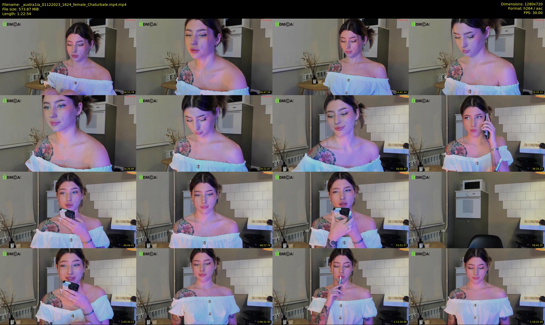 _austra1ia — 83 minute Chaturbate female cam show recording, 720p, Dec 1, 2023