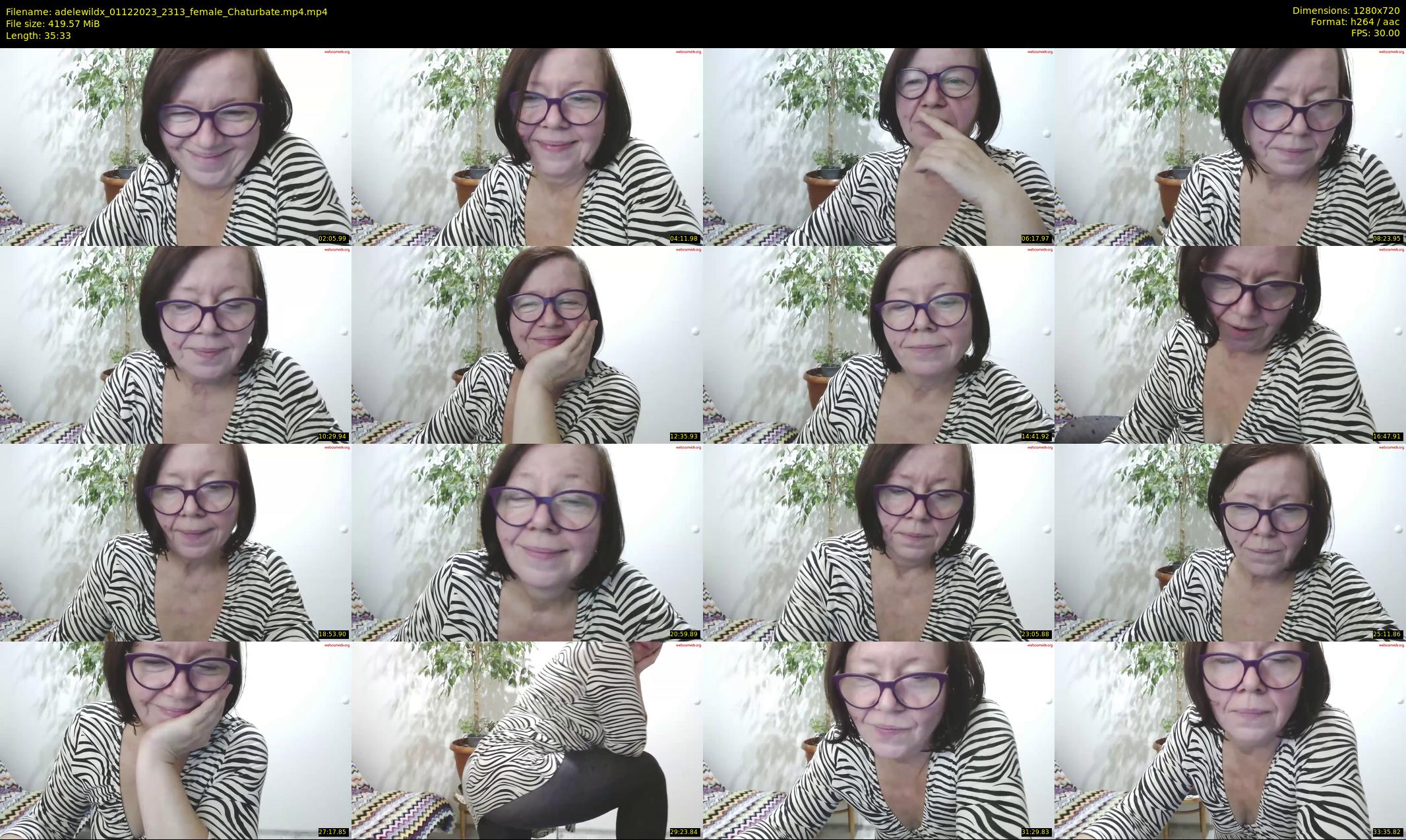 adelewildx — 36 minute Chaturbate female cam show recording, 720p, Dec 1, 2023